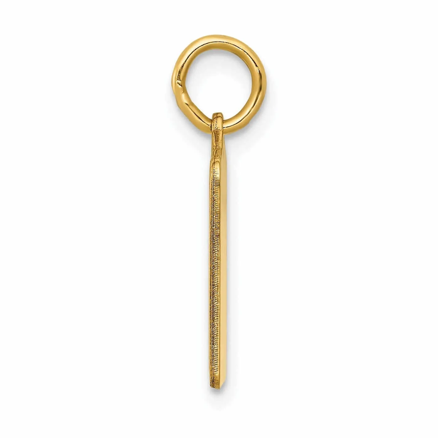 14 Yellow Gold Birth Certificate Charm Pendant