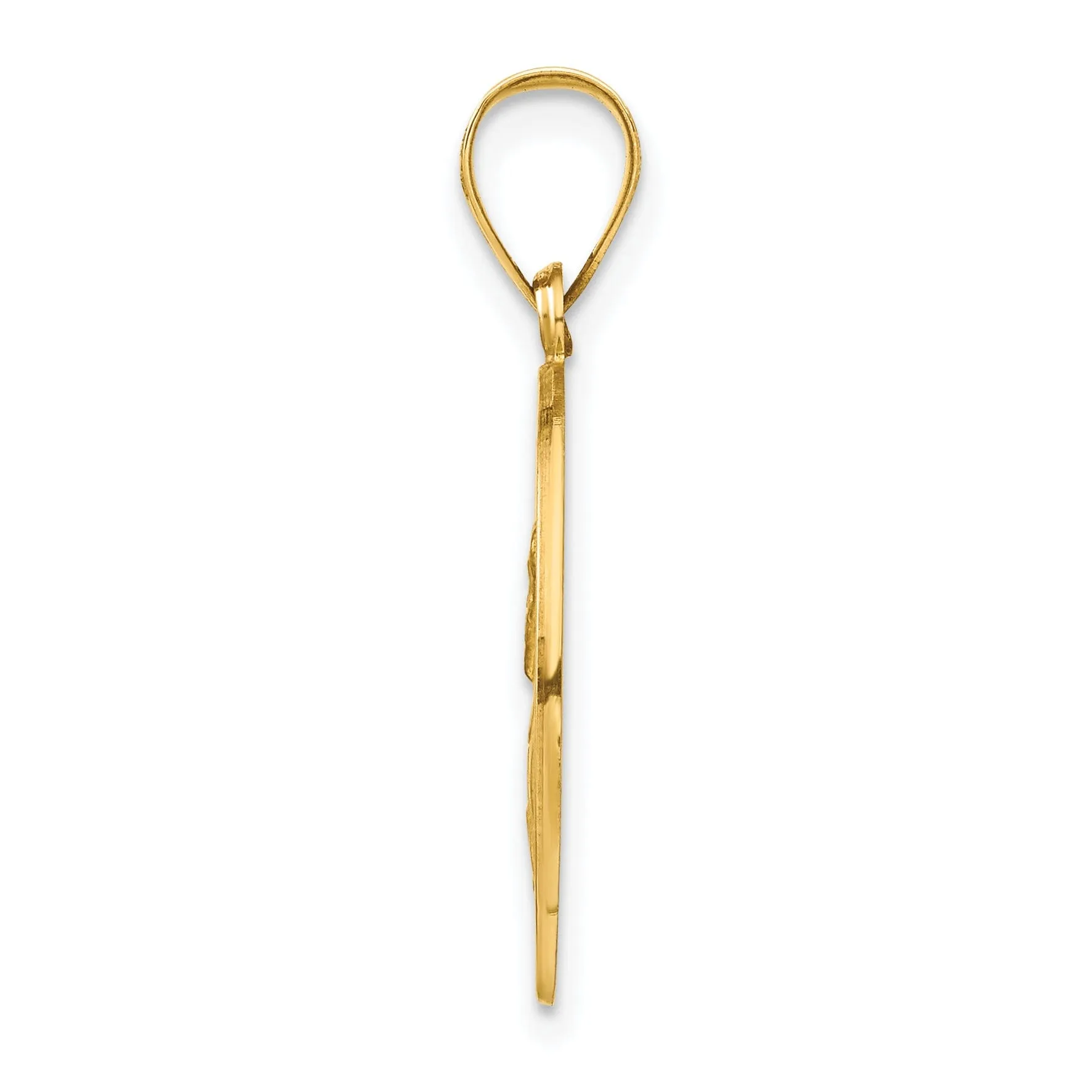 14k Yellow Gold Saint Paul Medal Pendant