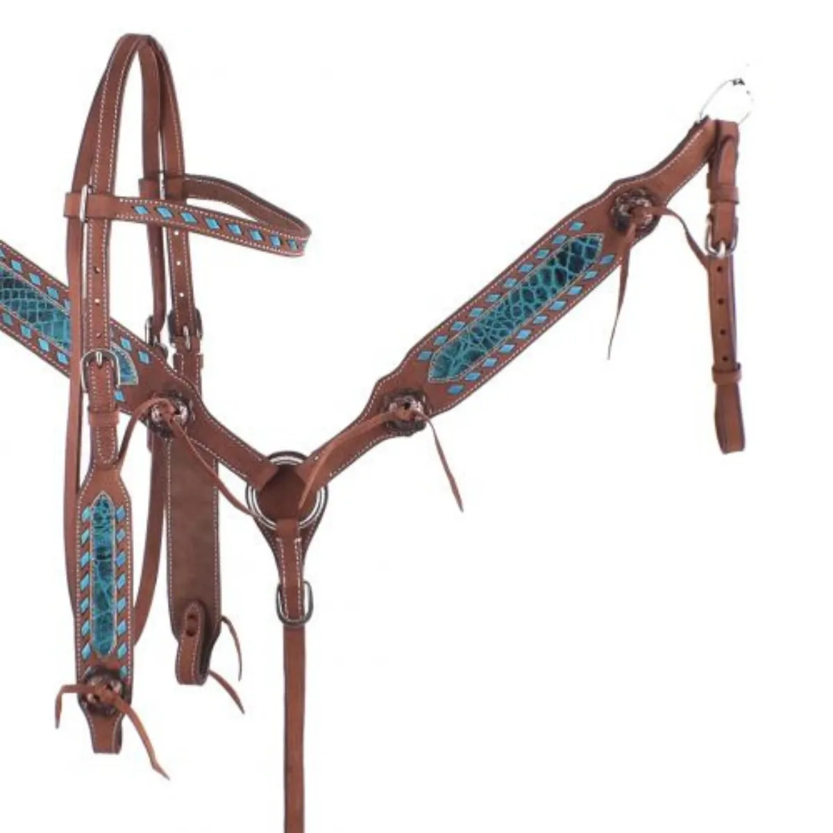 14", 15", 16"  DOUBLE T  ROUGHOUT BARREL STYLE SADDLE SET