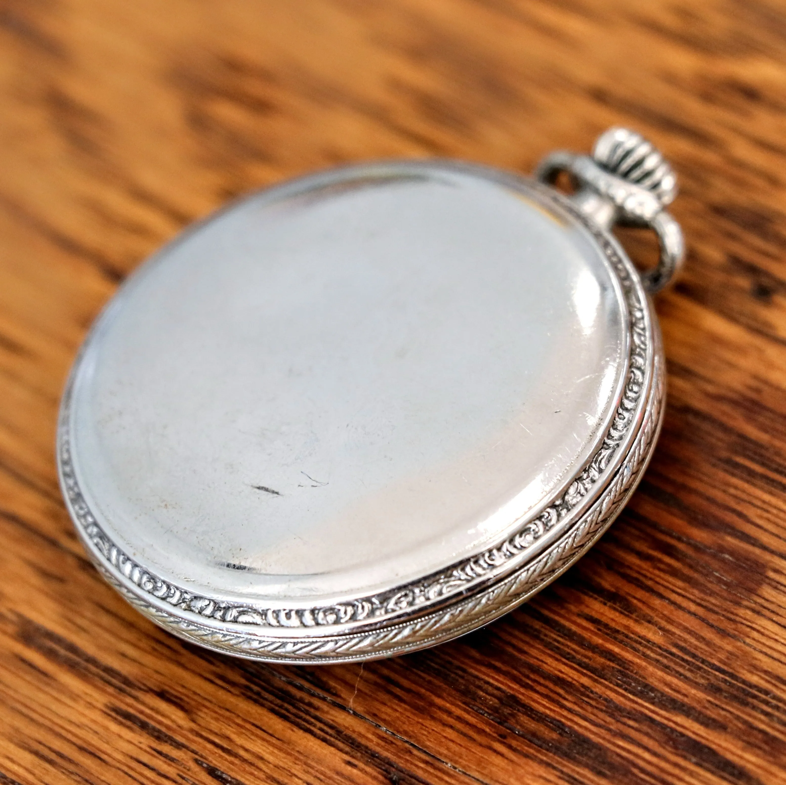 1925 ILLINOIS Time King Pocket Watch Size 12s 17 Jewels Grade 405 U.S.A. Made Art Deco Watch