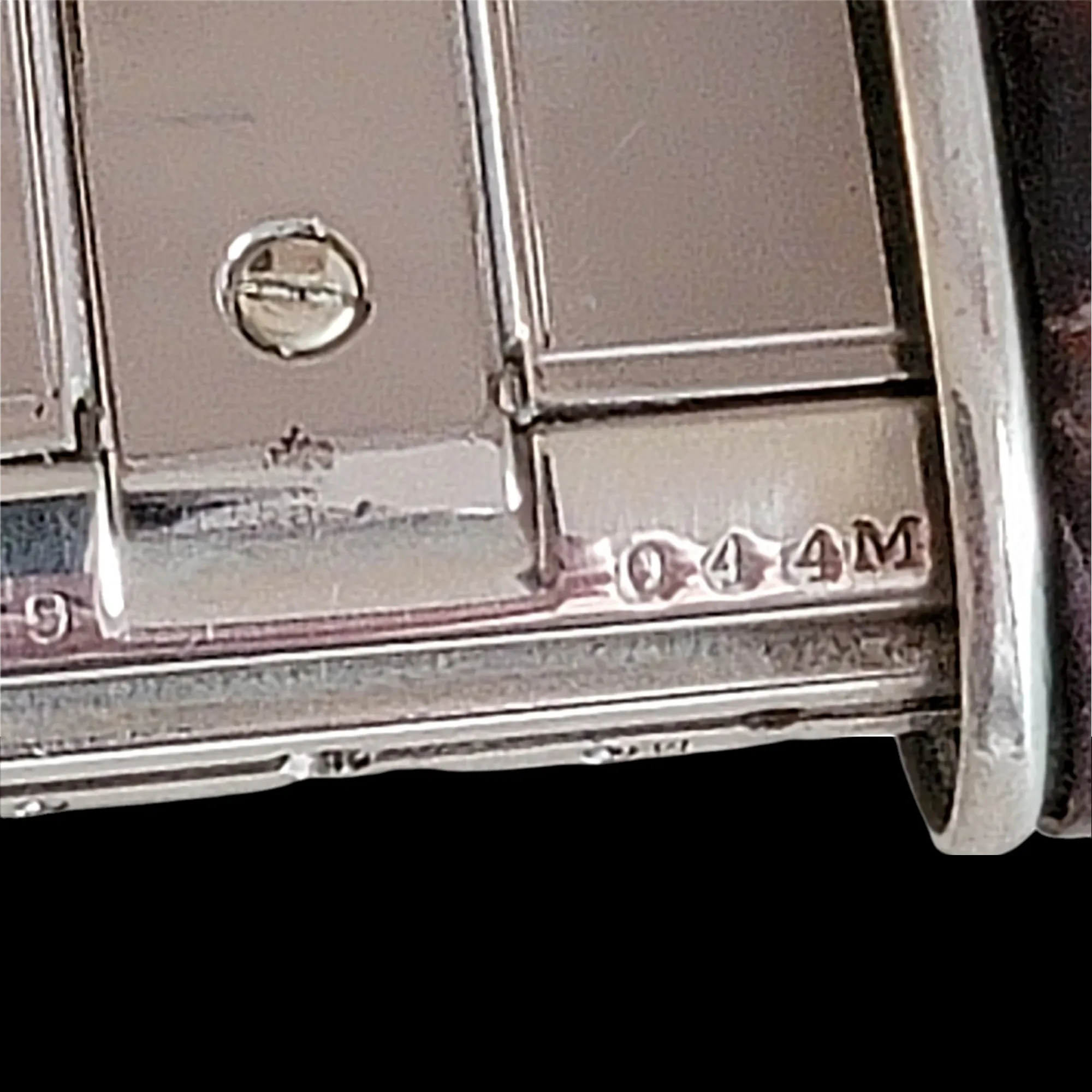 1940's Movado Ermeto Calendarmeto Triple Calendar Moonphase Watch
