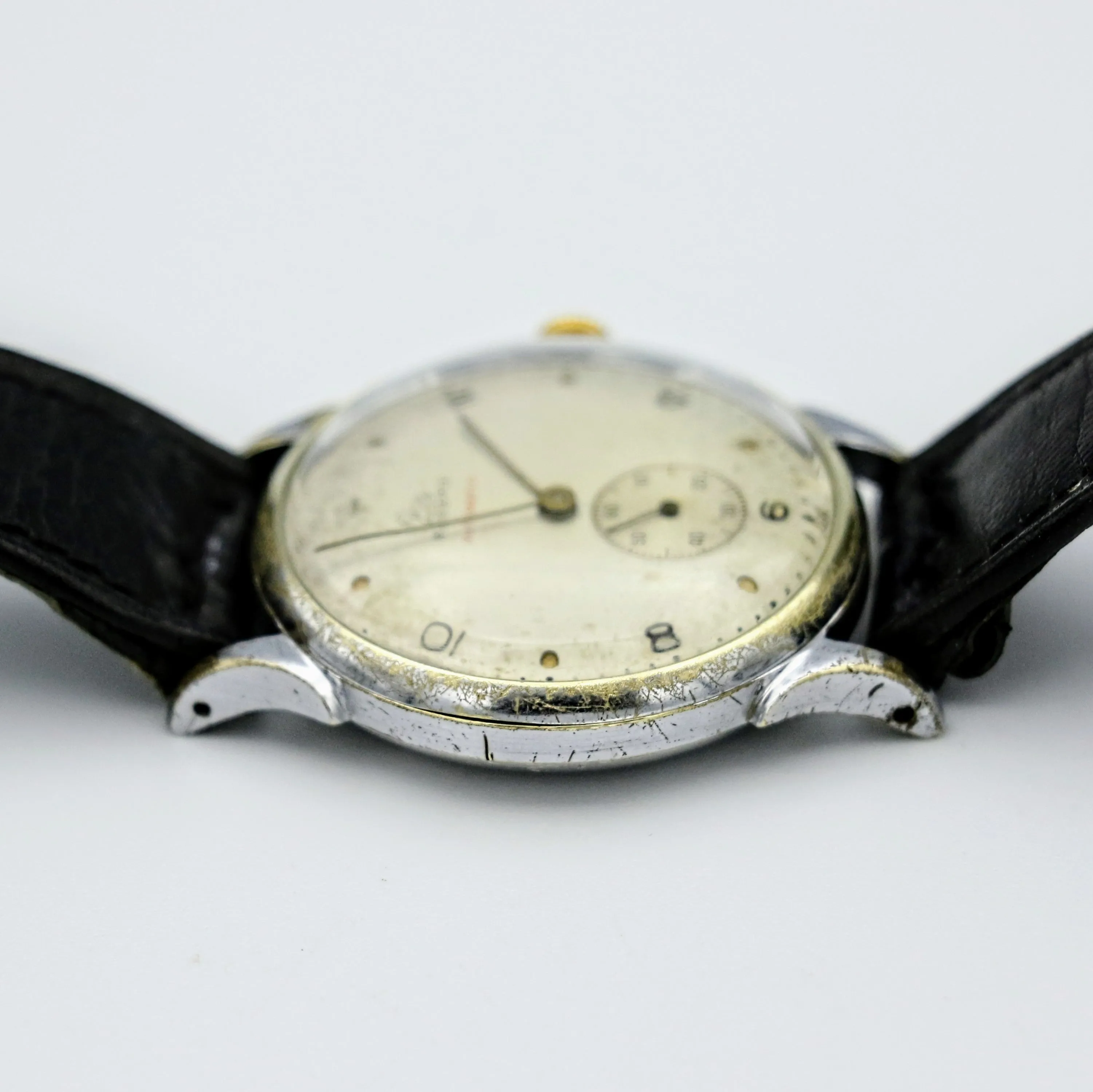 1940s RECORD Bumper Automatic Wristwatch Swiss Made Cal. 171 20 Jewels Watch