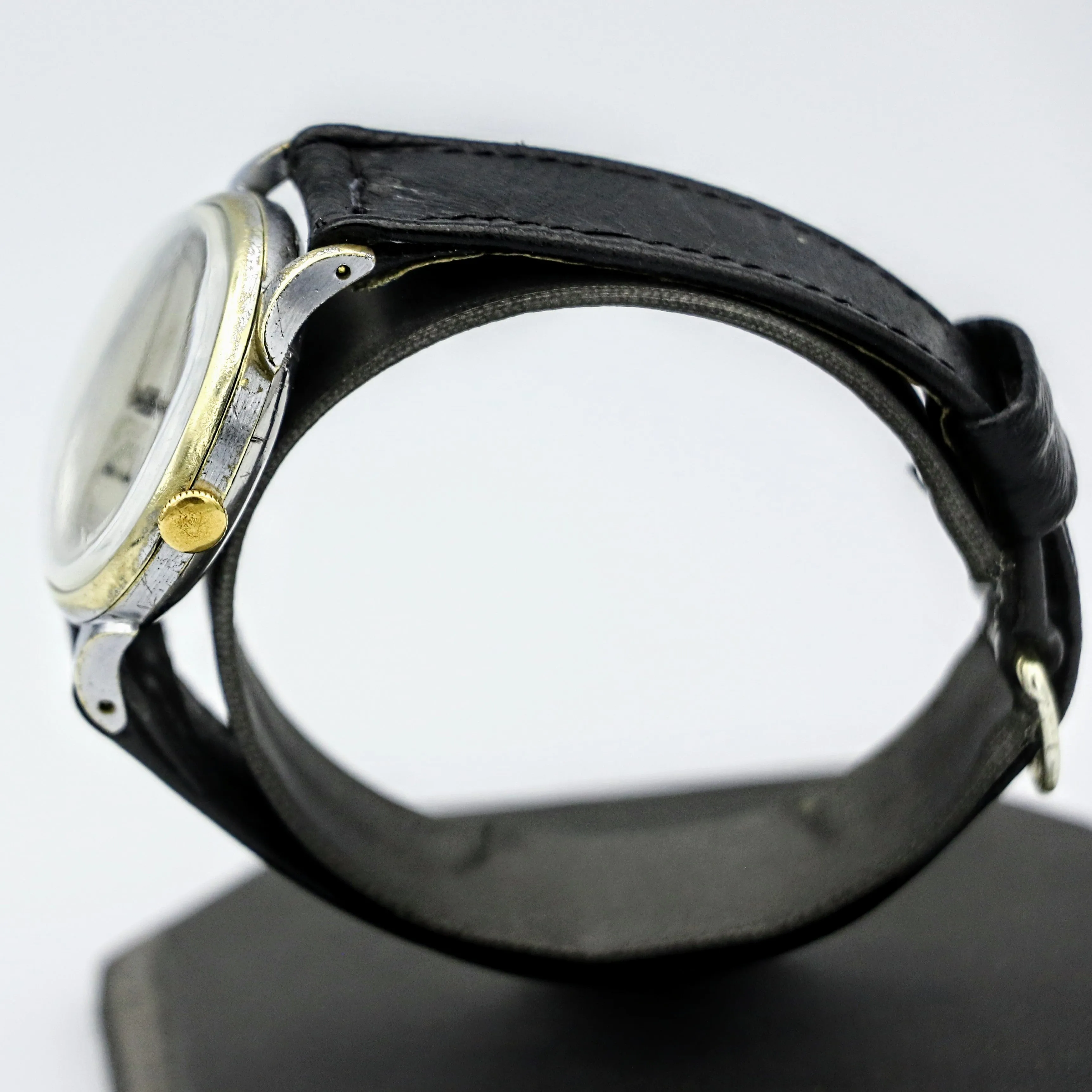 1940s RECORD Bumper Automatic Wristwatch Swiss Made Cal. 171 20 Jewels Watch