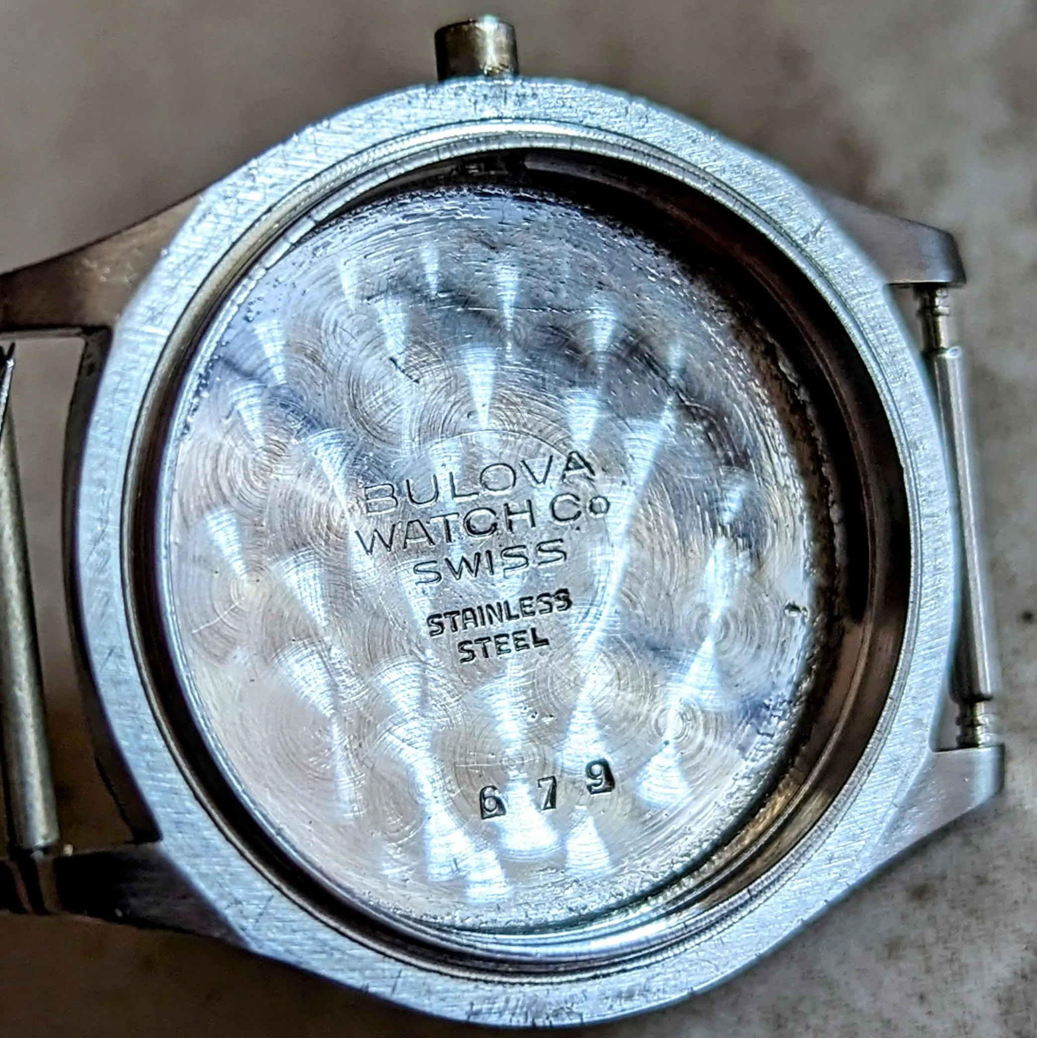 1945 BULOVA Watertite Military Wristwatch 17 Jewels 29mm Swiss Made Watch