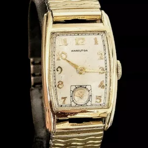 1946 HAMILTON Alan Wristwatch Cal. Grade 980 U.S.A.