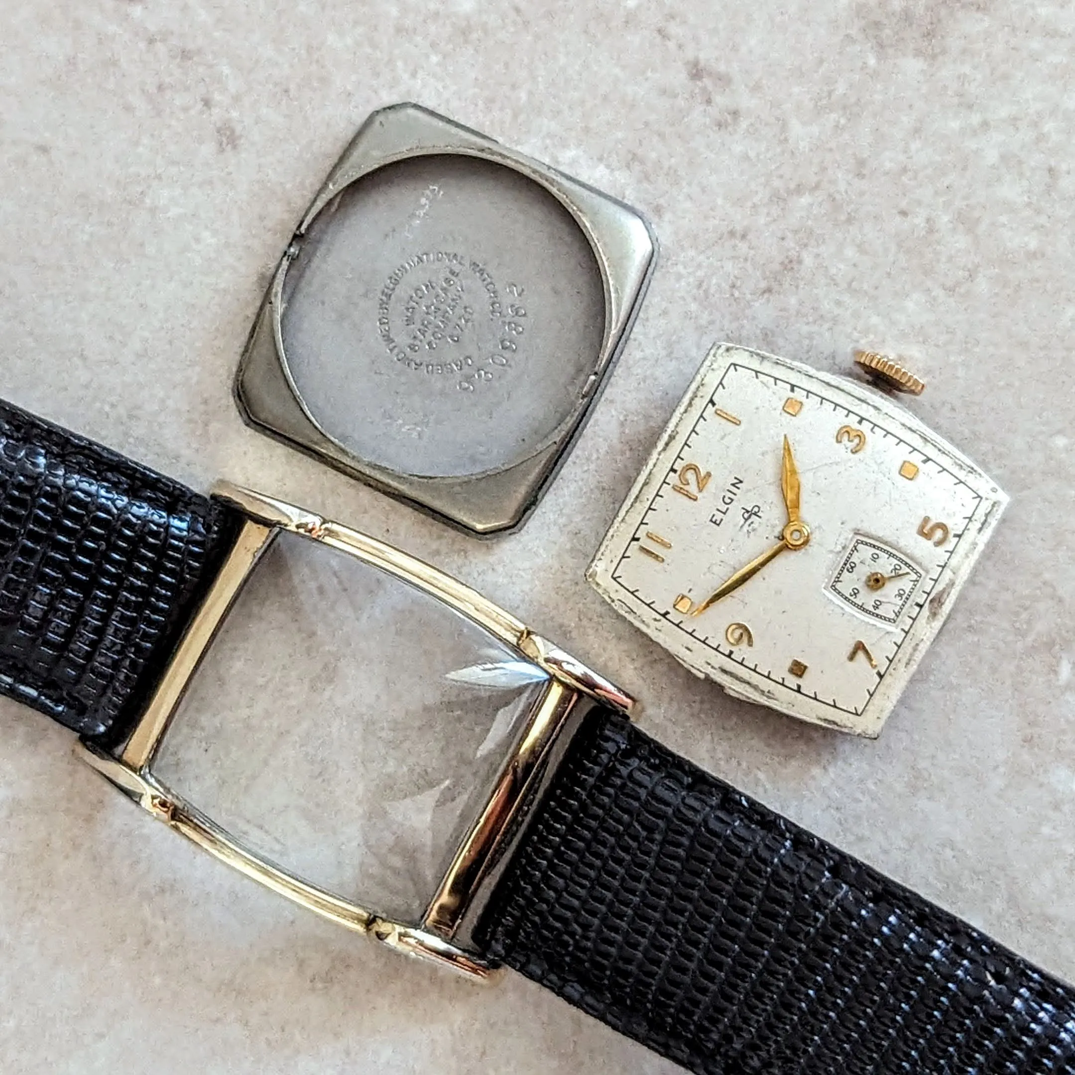 1949 ELGIN DuraPower Ref. 6720 Cal. 554 4 ADJ’S 15 Jewels U.S.A Made Watch