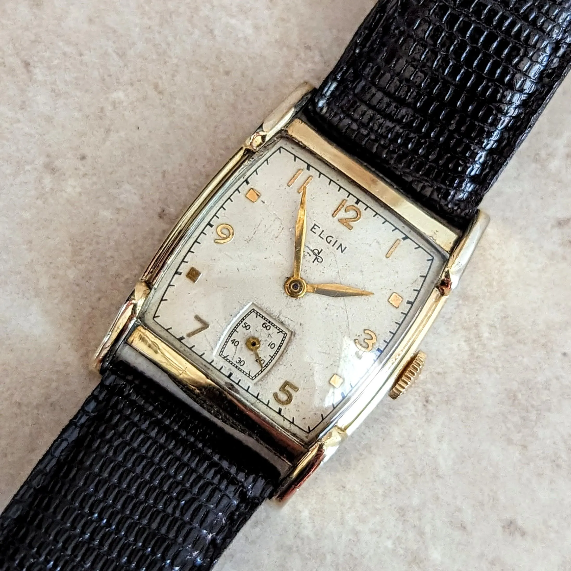 1949 ELGIN DuraPower Ref. 6720 Cal. 554 4 ADJ’S 15 Jewels U.S.A Made Watch