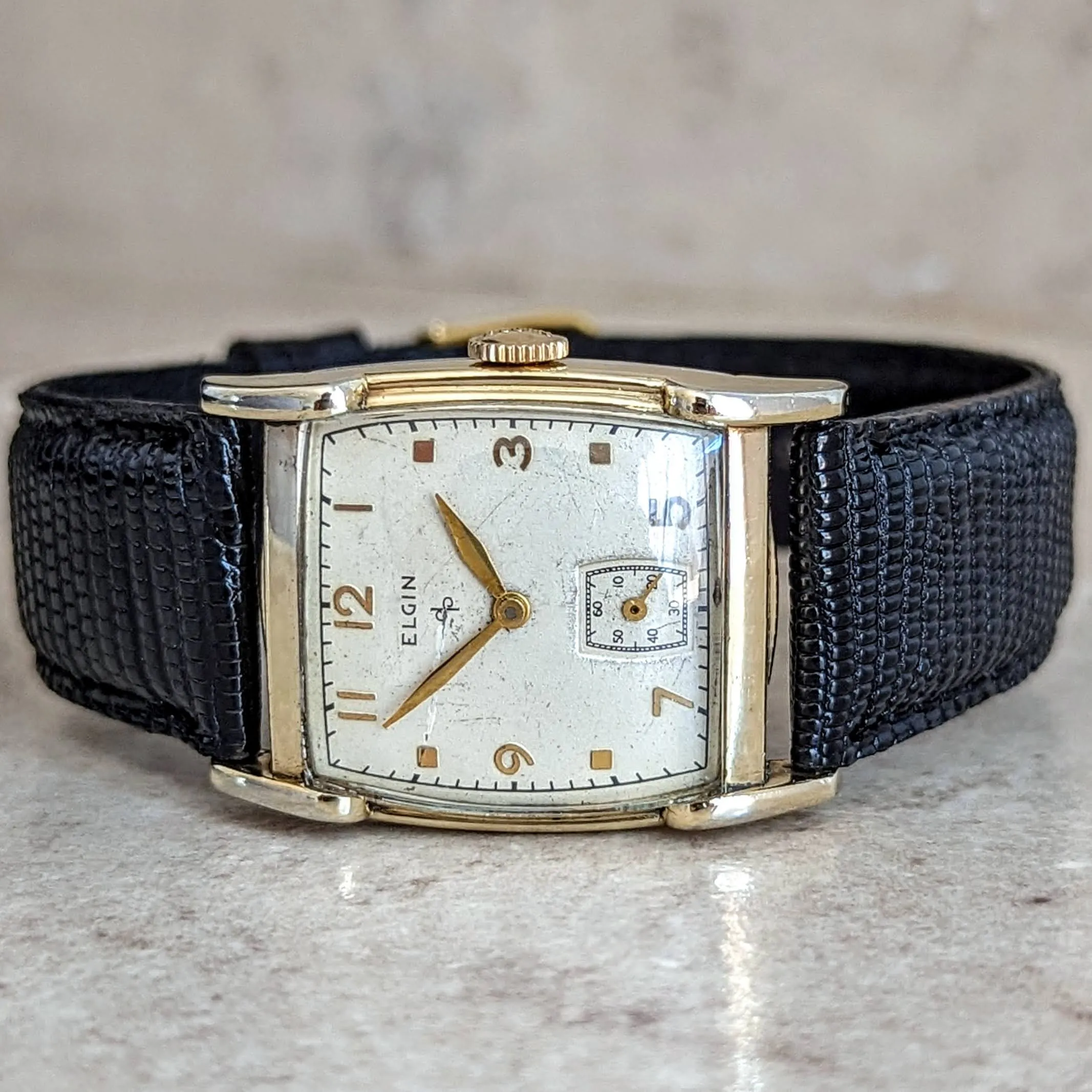 1949 ELGIN DuraPower Ref. 6720 Cal. 554 4 ADJ’S 15 Jewels U.S.A Made Watch