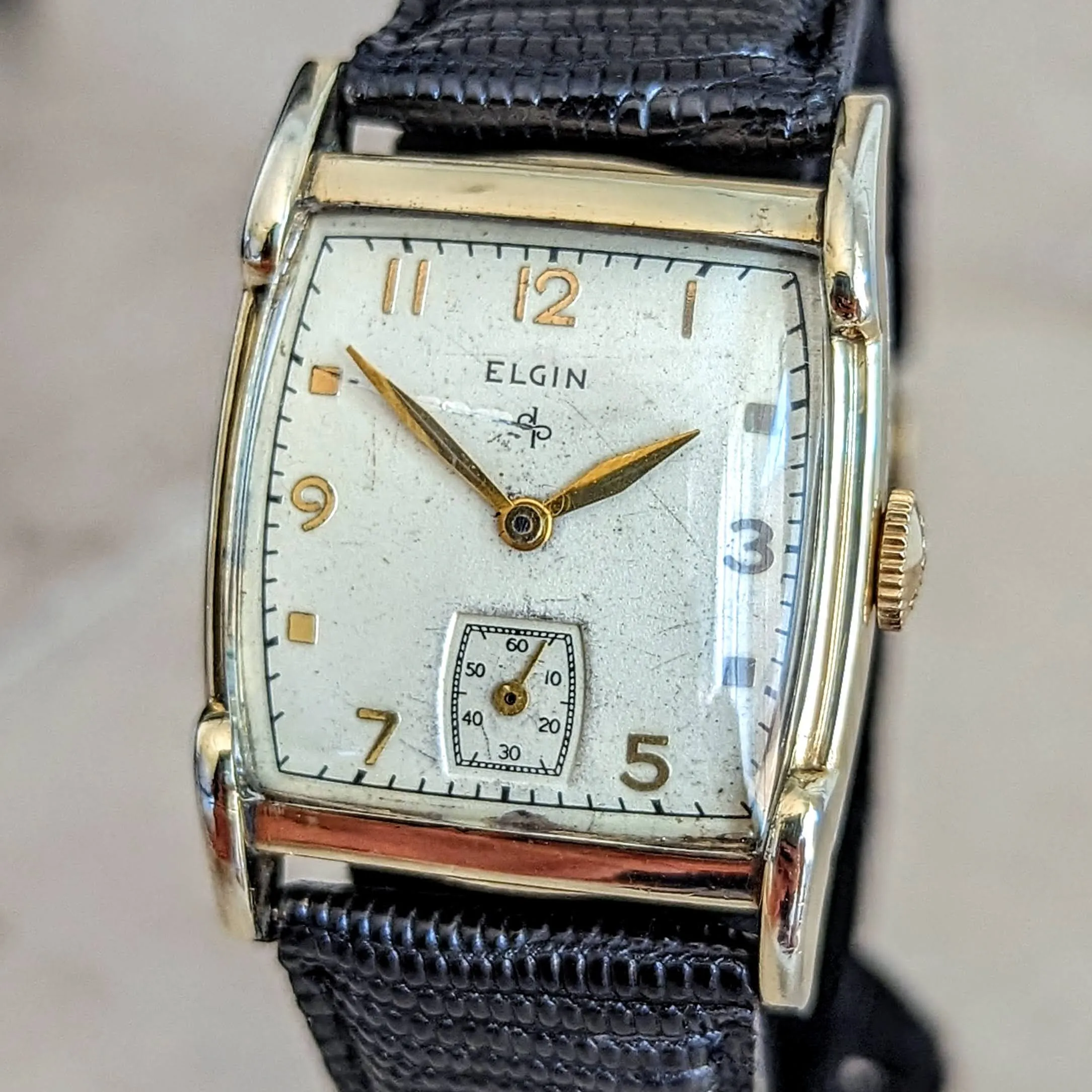 1949 ELGIN DuraPower Ref. 6720 Cal. 554 4 ADJ’S 15 Jewels U.S.A Made Watch