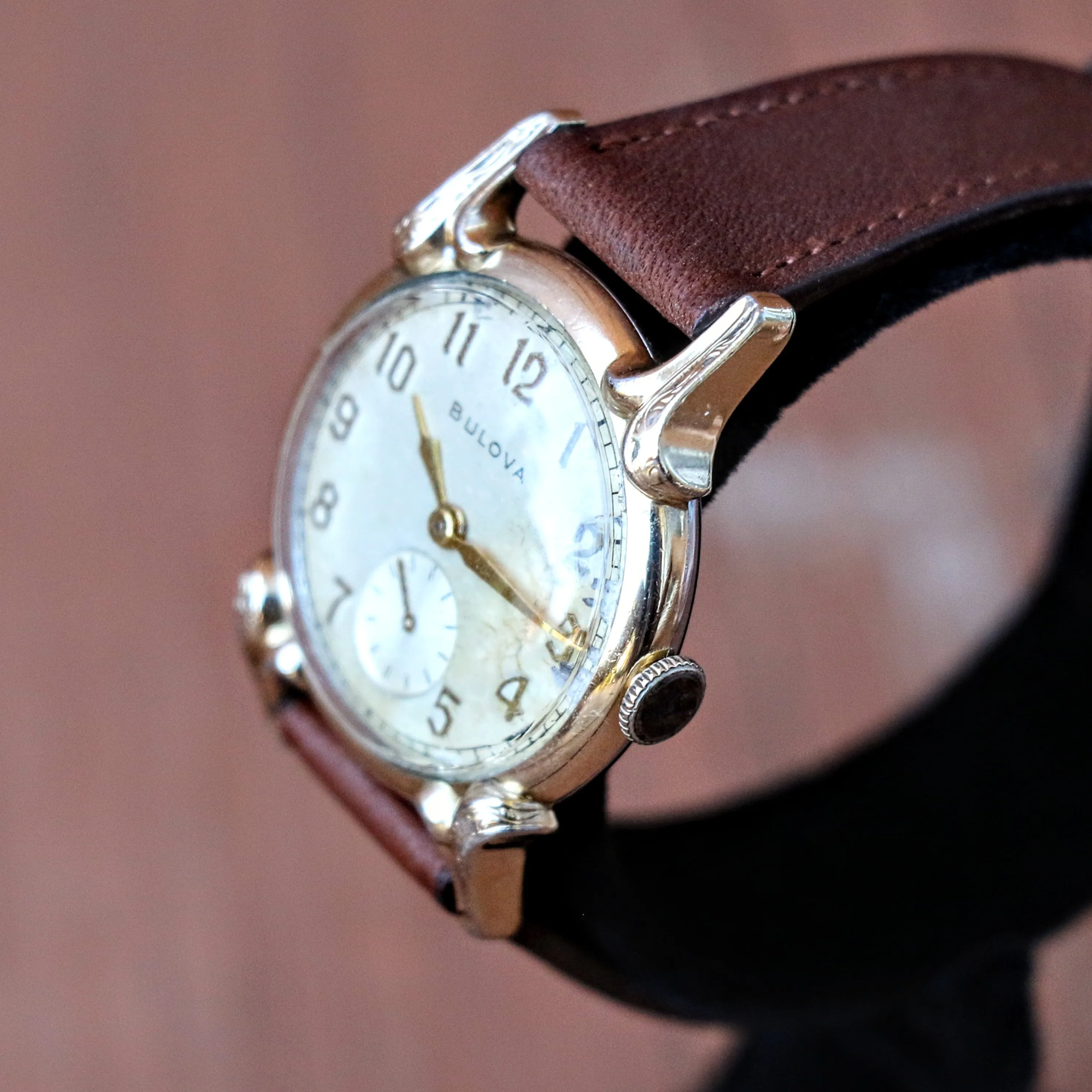 1950 BULOVA Windsor Watch Cal. 10BM 17 Jewels U.S.A. Made Wristwatch