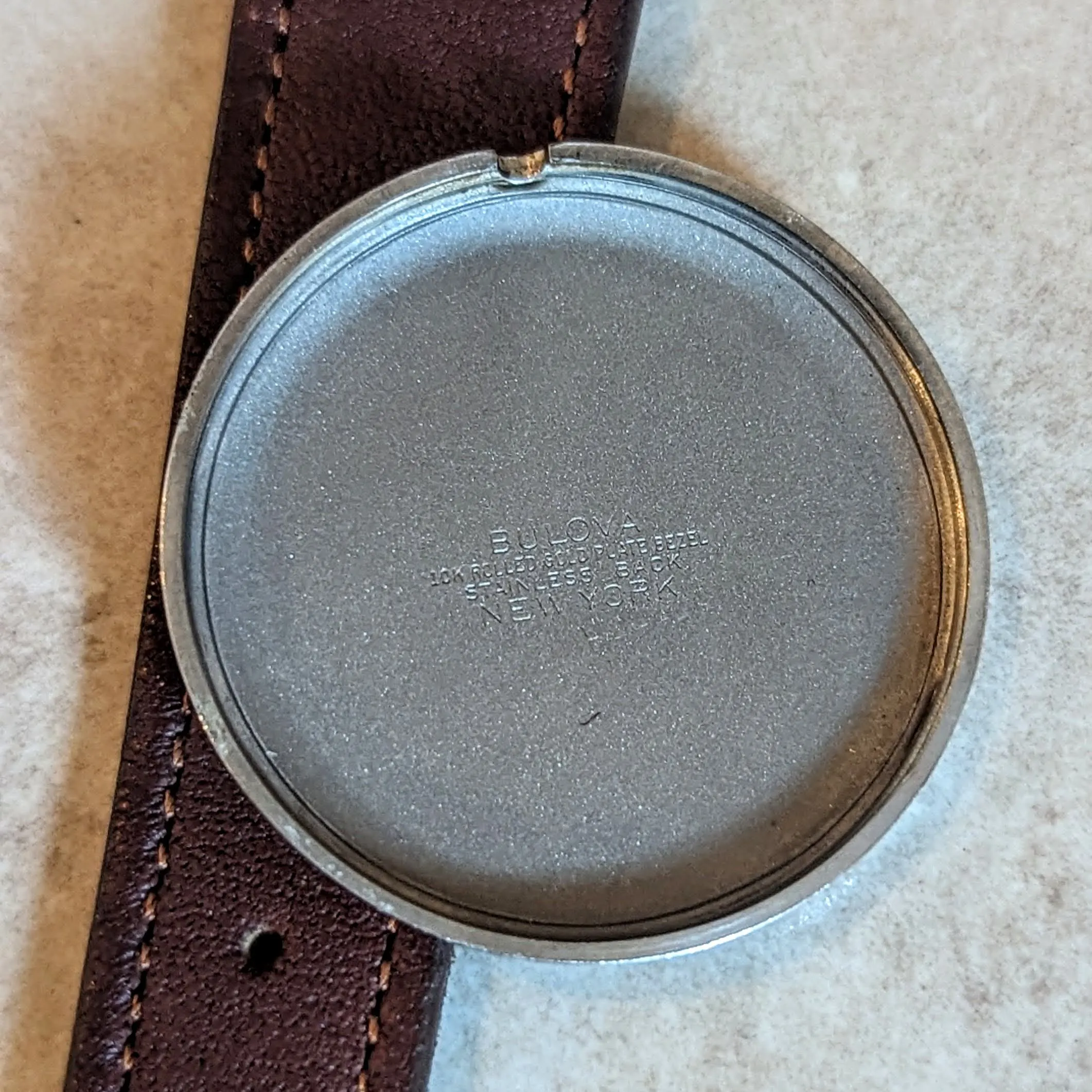 1950 BULOVA Windsor Watch Cal. 10BM 17 Jewels U.S.A. Made Wristwatch