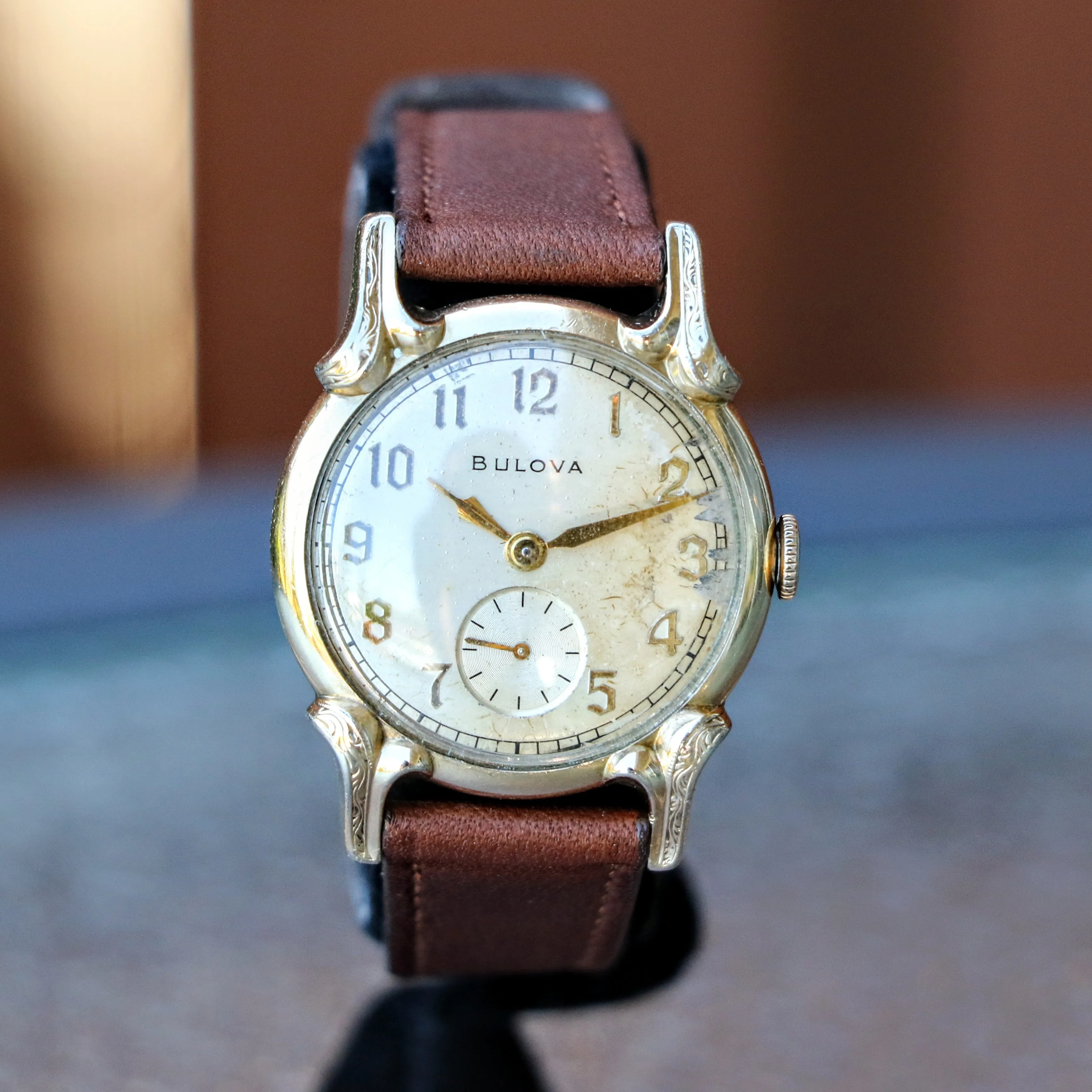 1950 BULOVA Windsor Watch Cal. 10BM 17 Jewels U.S.A. Made Wristwatch