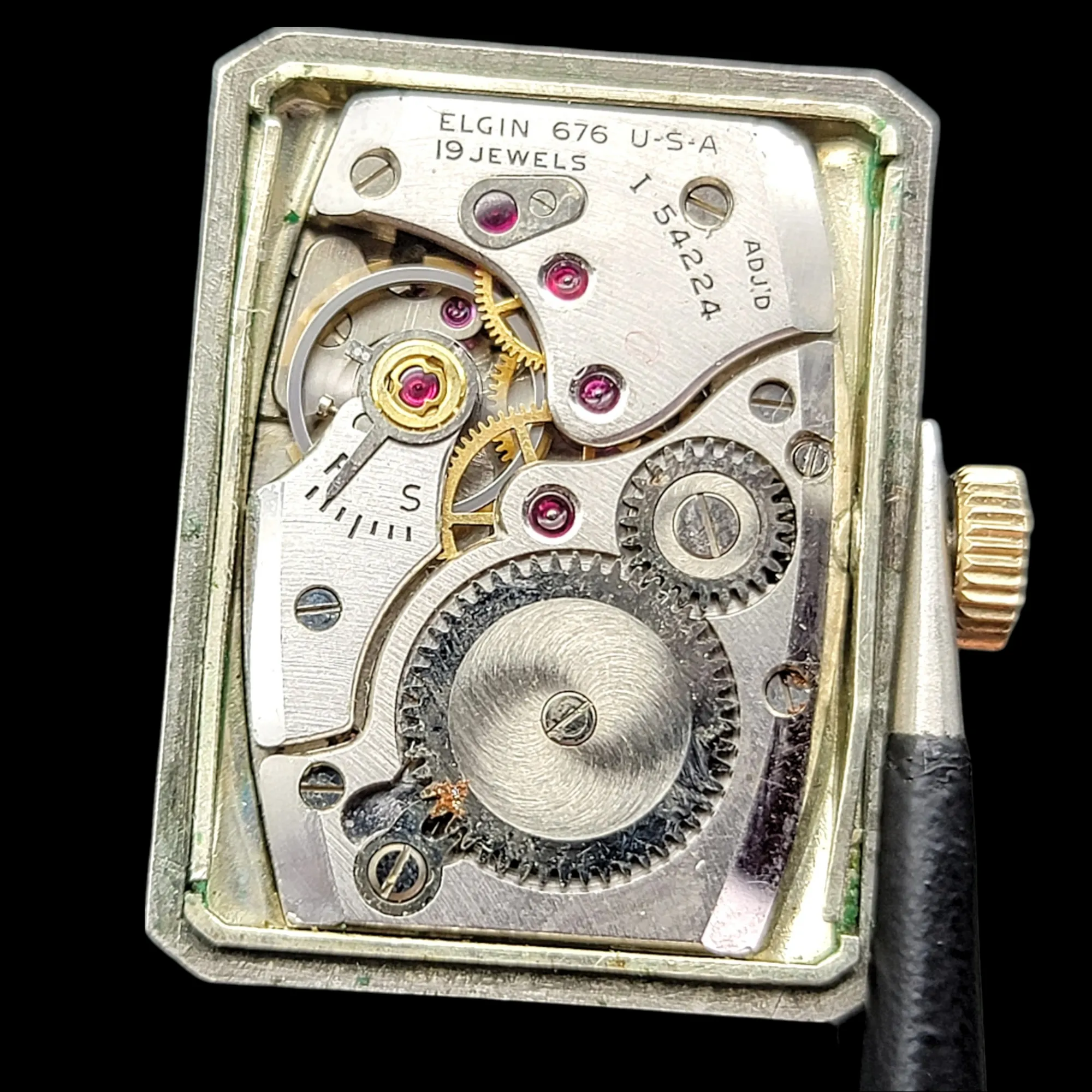 1954 ELGIN Gulfport 19 Jewels Shockmaster