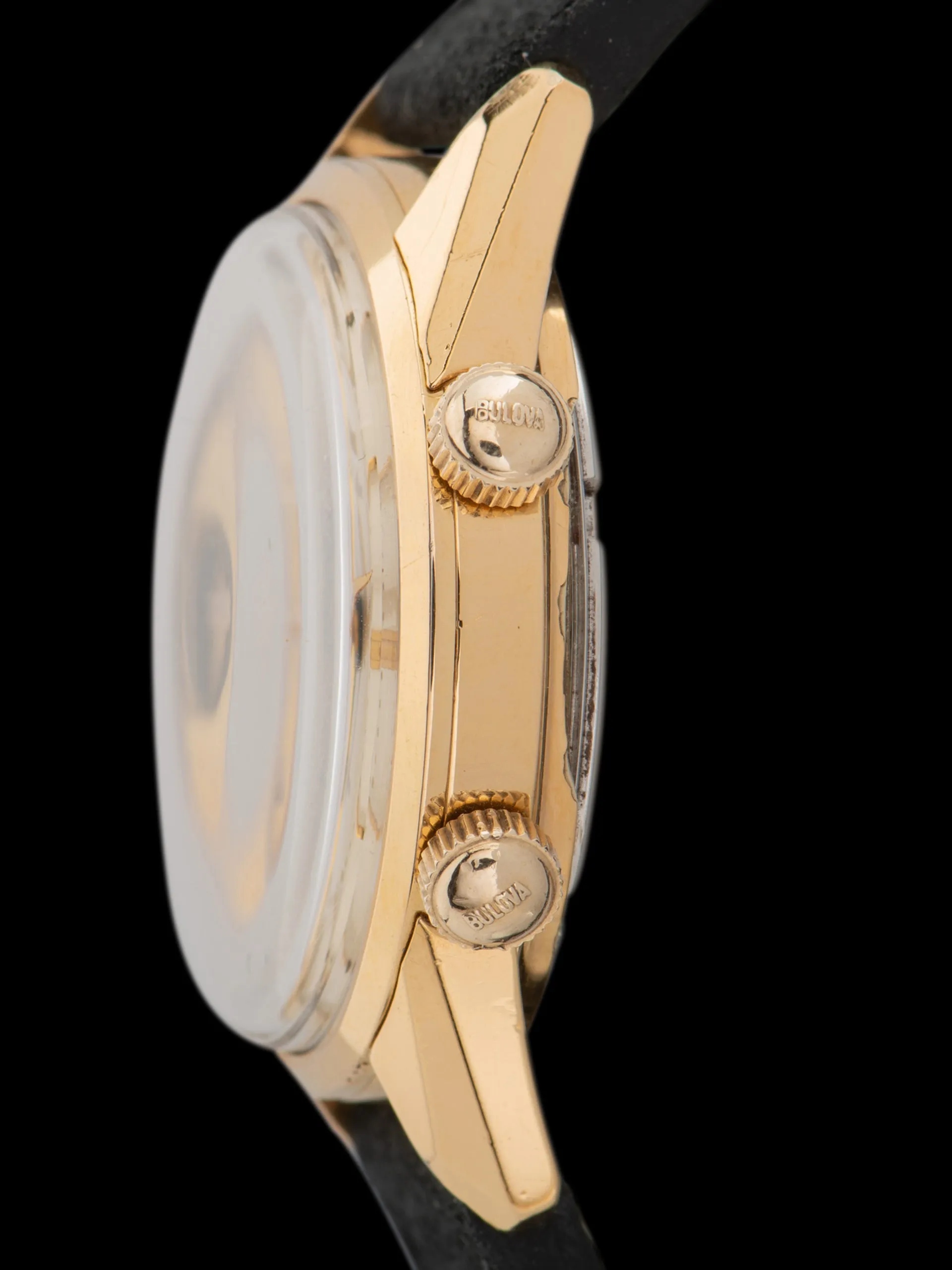 1965 Bulova Wrist Alarm (Ref. 445-1) "Gold Plated"