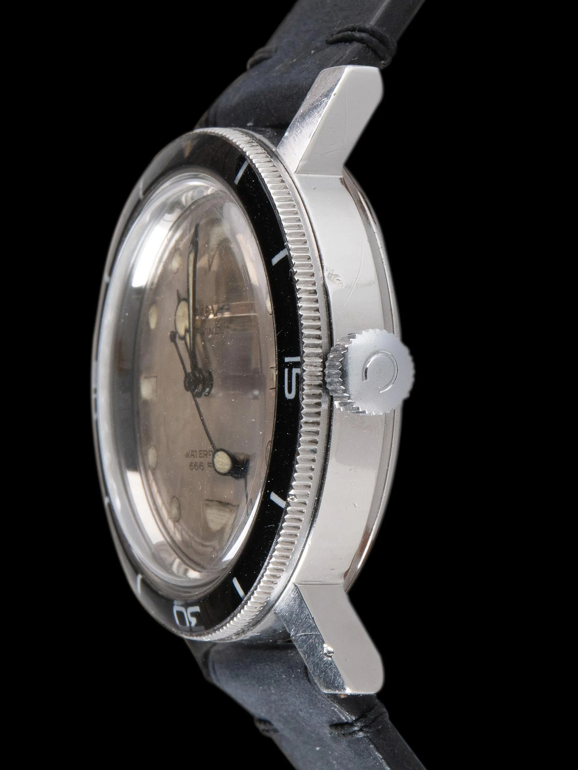 1967 Bulova Snorkel "K" (Ref. 608) Silver Dial
