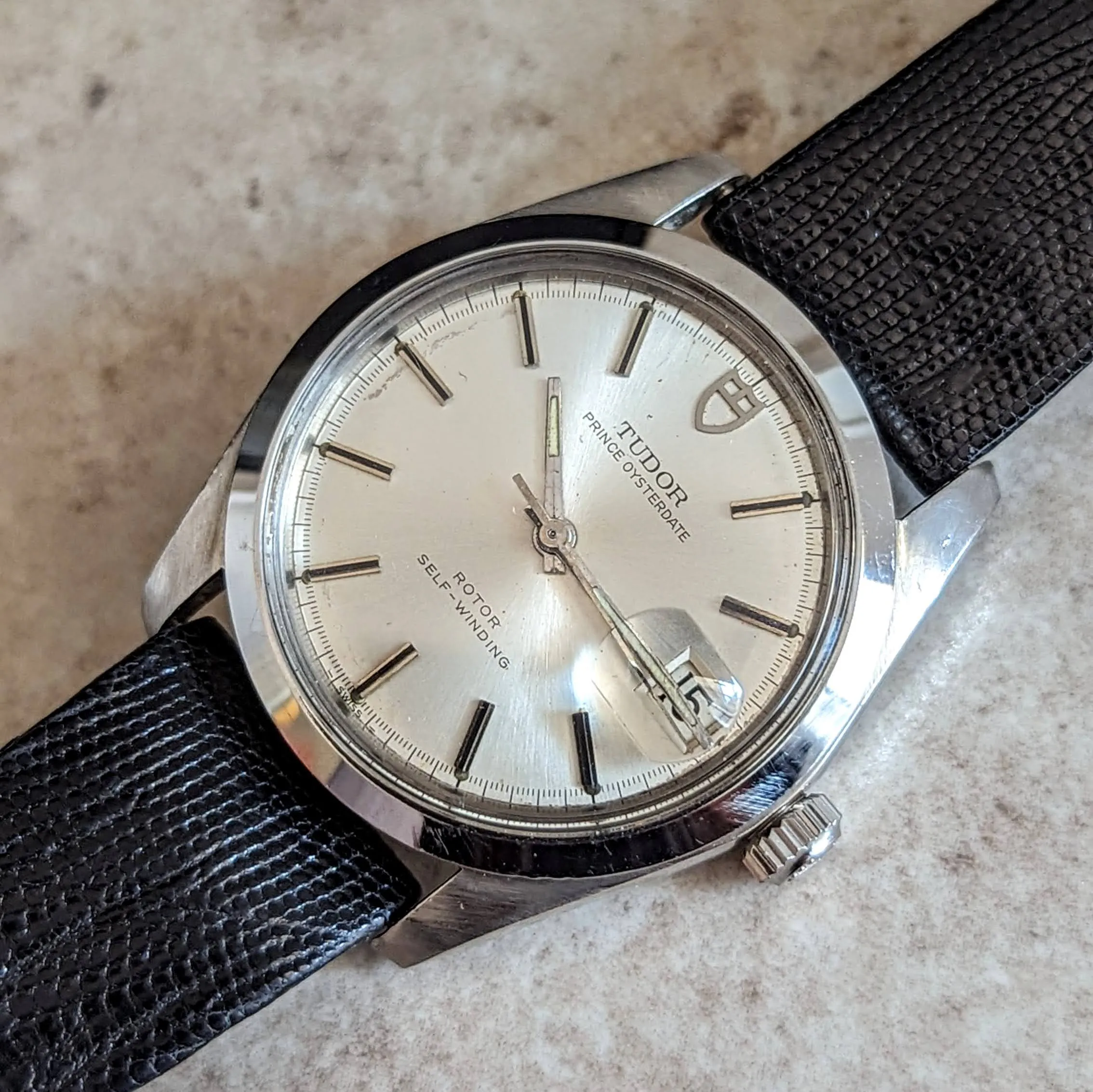 1969 TUDOR Prince Oysterdate Rotor Self-Winding Watch Ref. 9050/0 Vintage Automatic Wristwatch