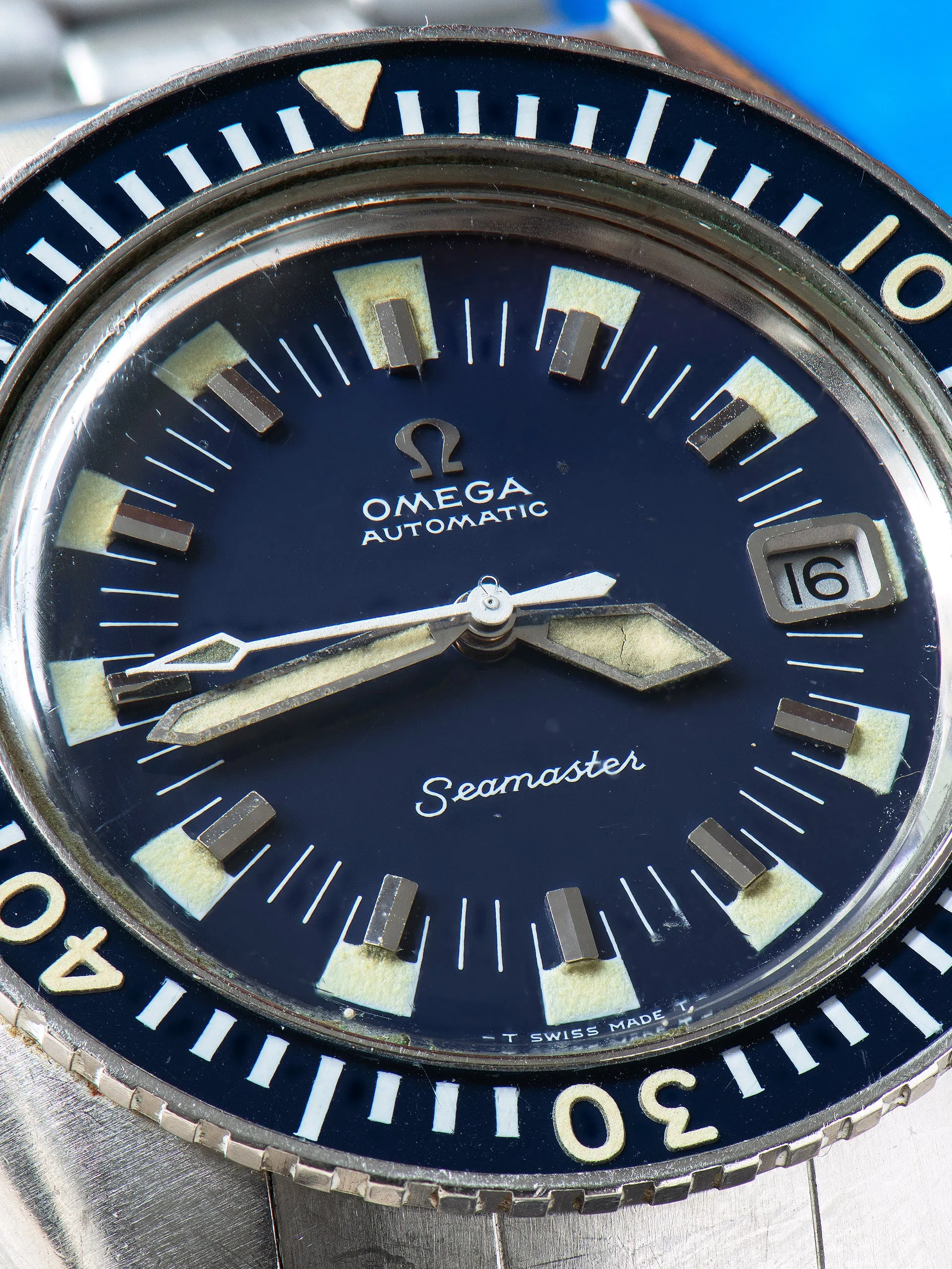 1970 Omega Seamaster 120 (Ref. 166.073) “Deep Blue”