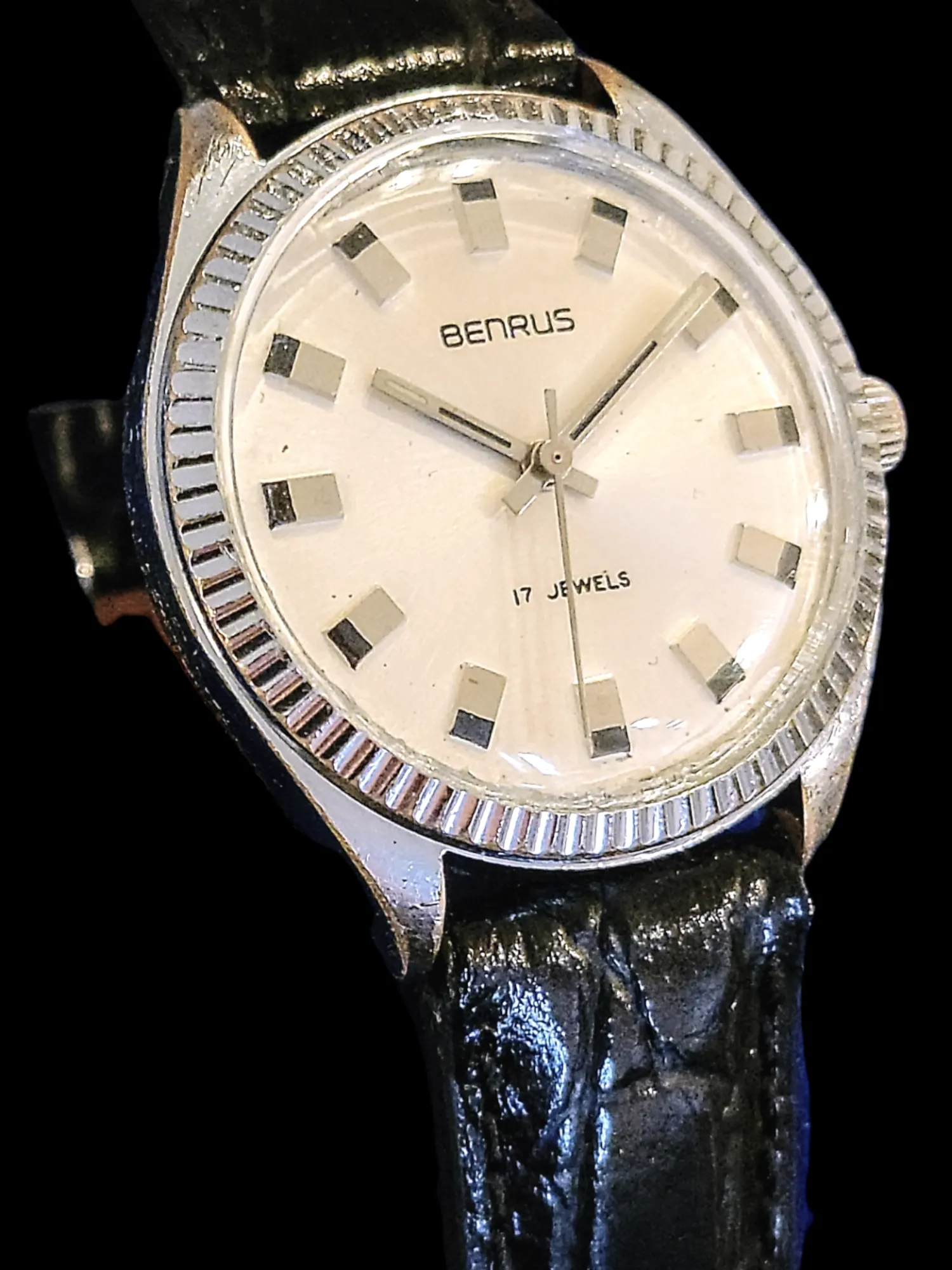 1970's BENRUS Watch 17 Jewels Cal. FE 140