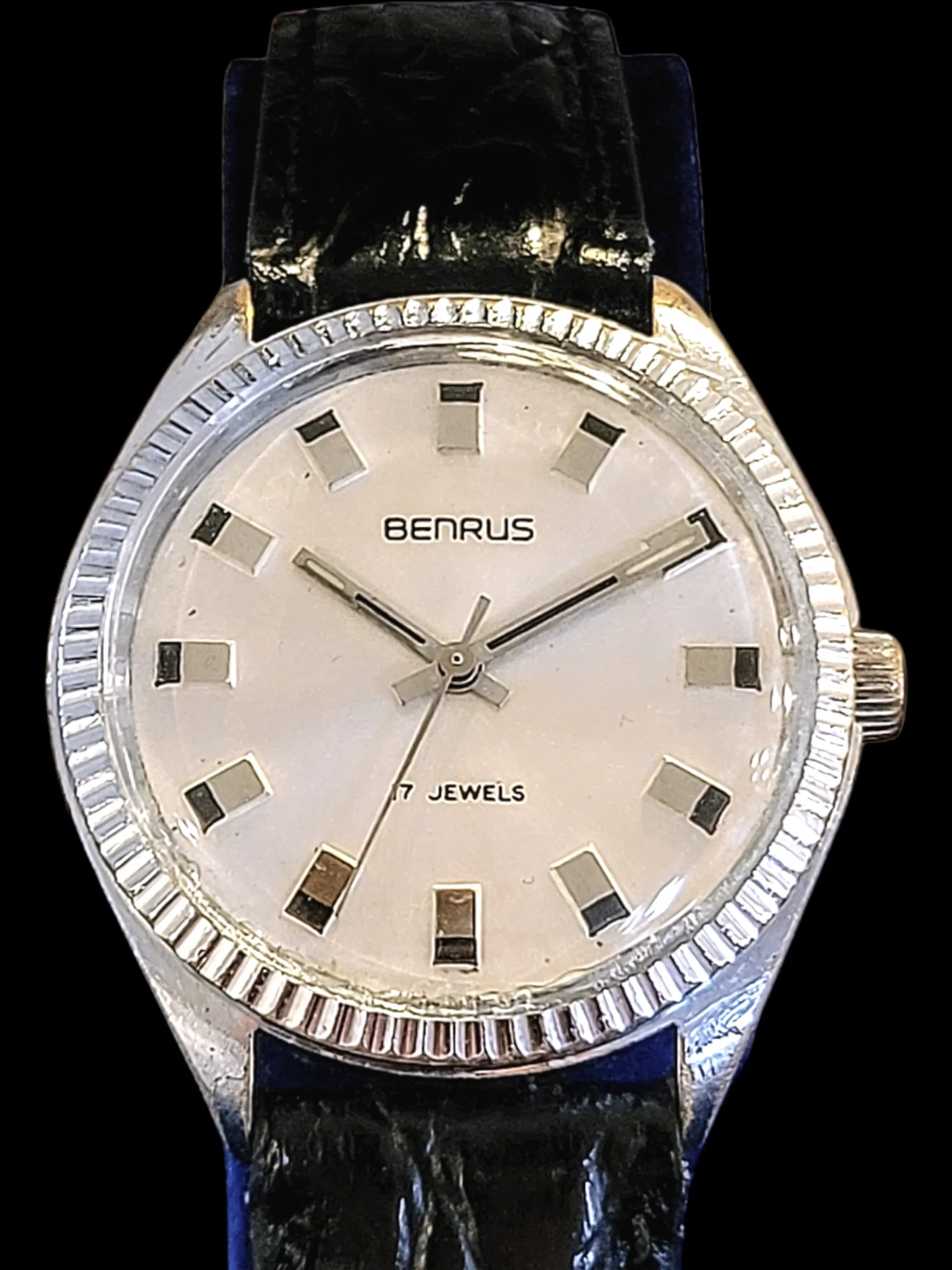 1970's BENRUS Watch 17 Jewels Cal. FE 140