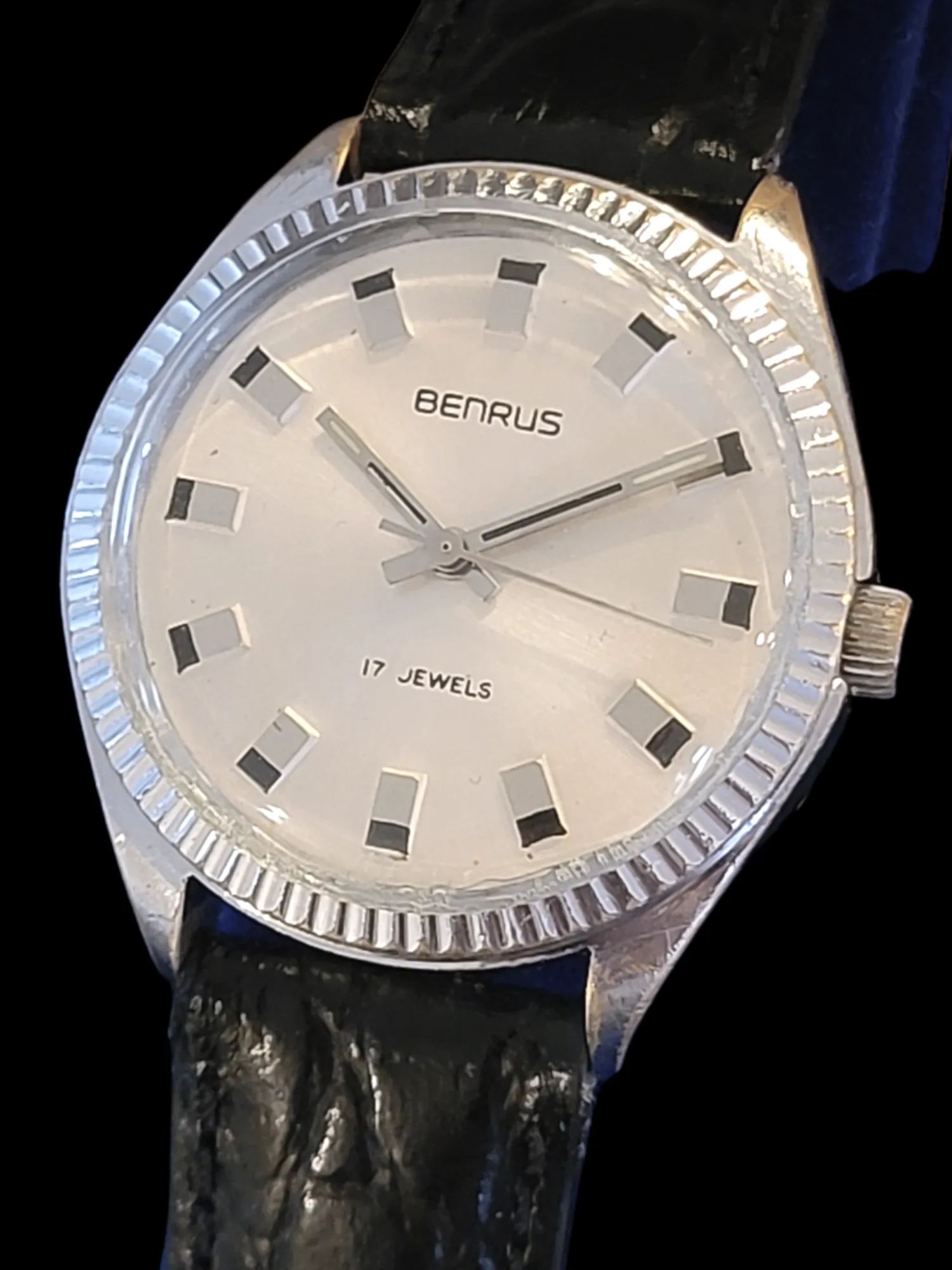 1970's BENRUS Watch 17 Jewels Cal. FE 140
