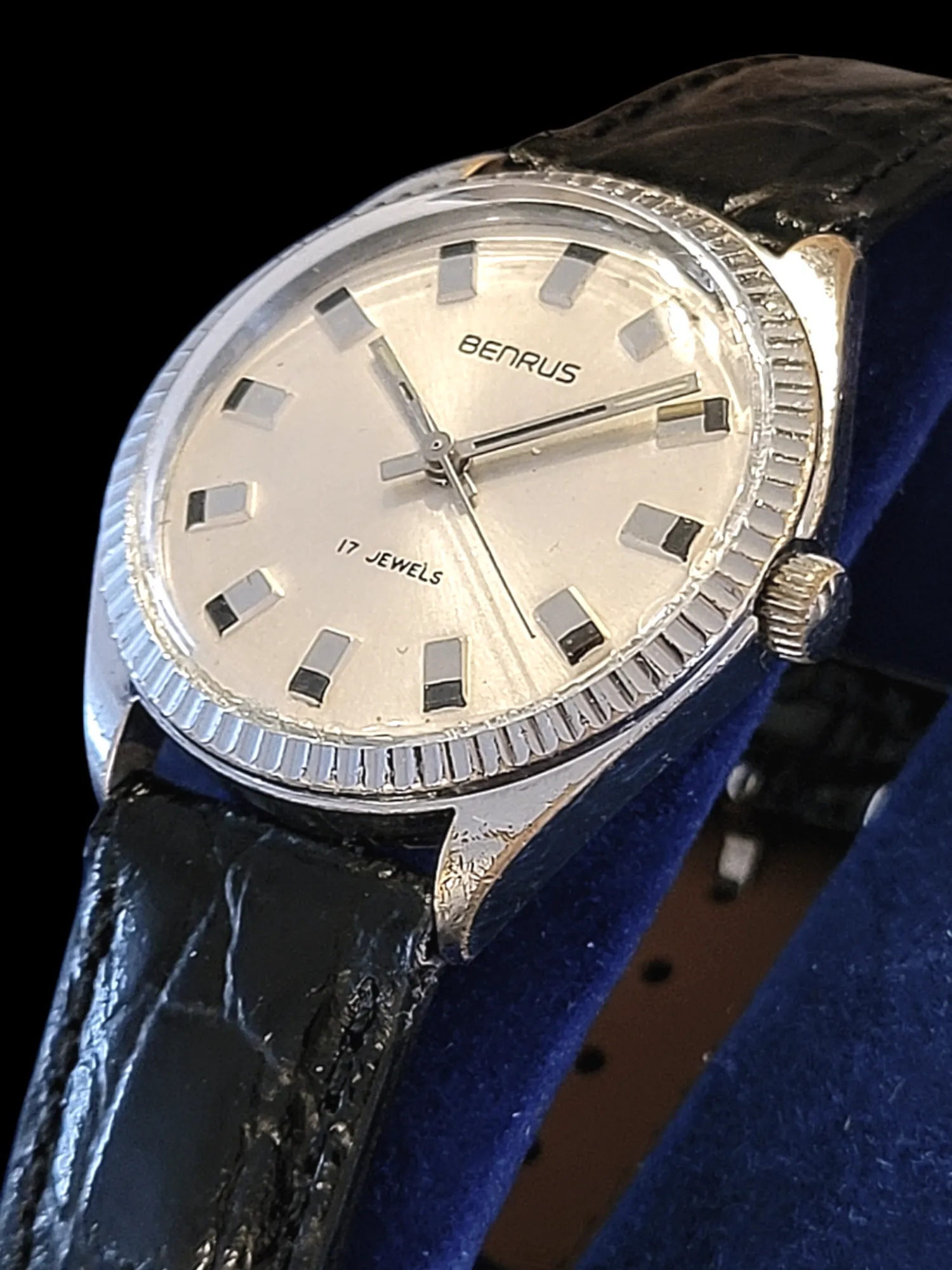 1970's BENRUS Watch 17 Jewels Cal. FE 140