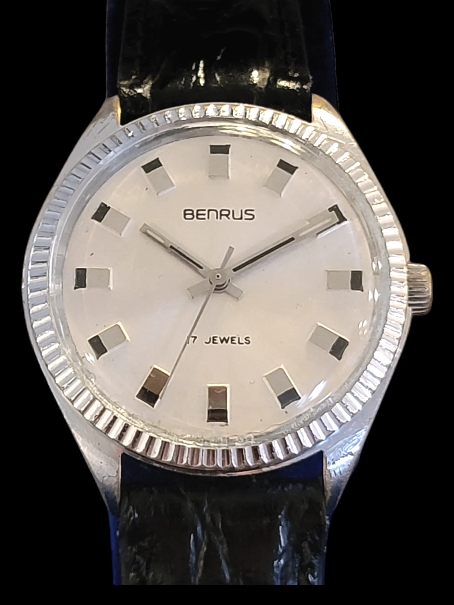1970's BENRUS Watch 17 Jewels Cal. FE 140
