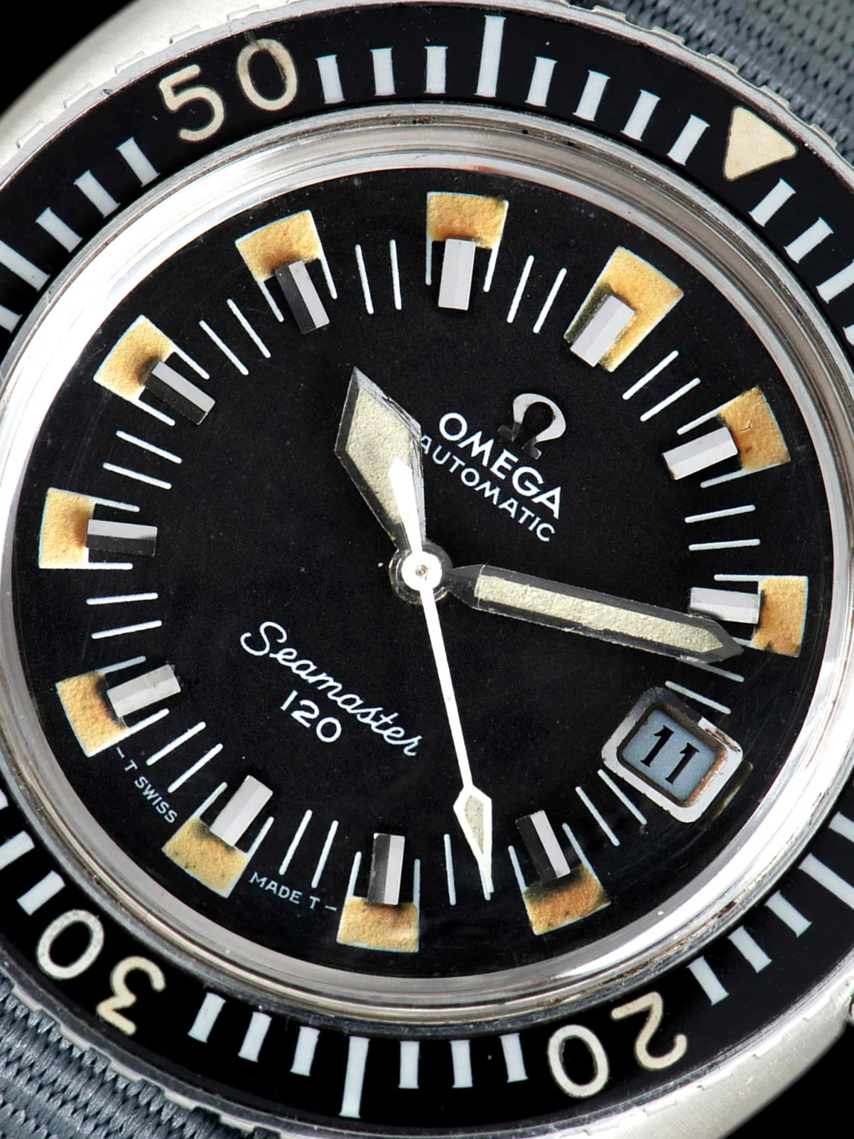 1971 Omega Seamaster 120 (Ref. 166.073) Black