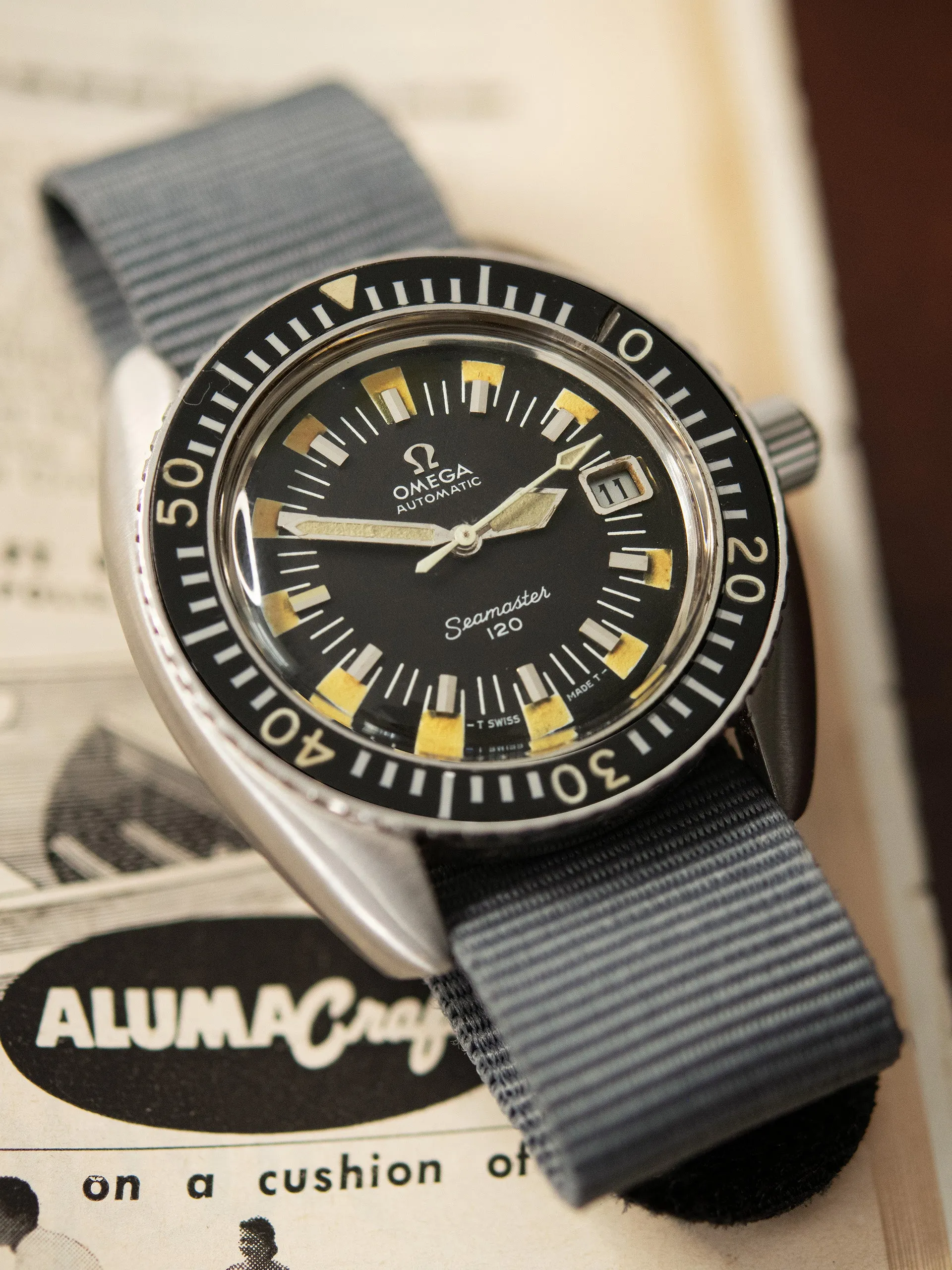 1971 Omega Seamaster 120 (Ref. 166.073) Black