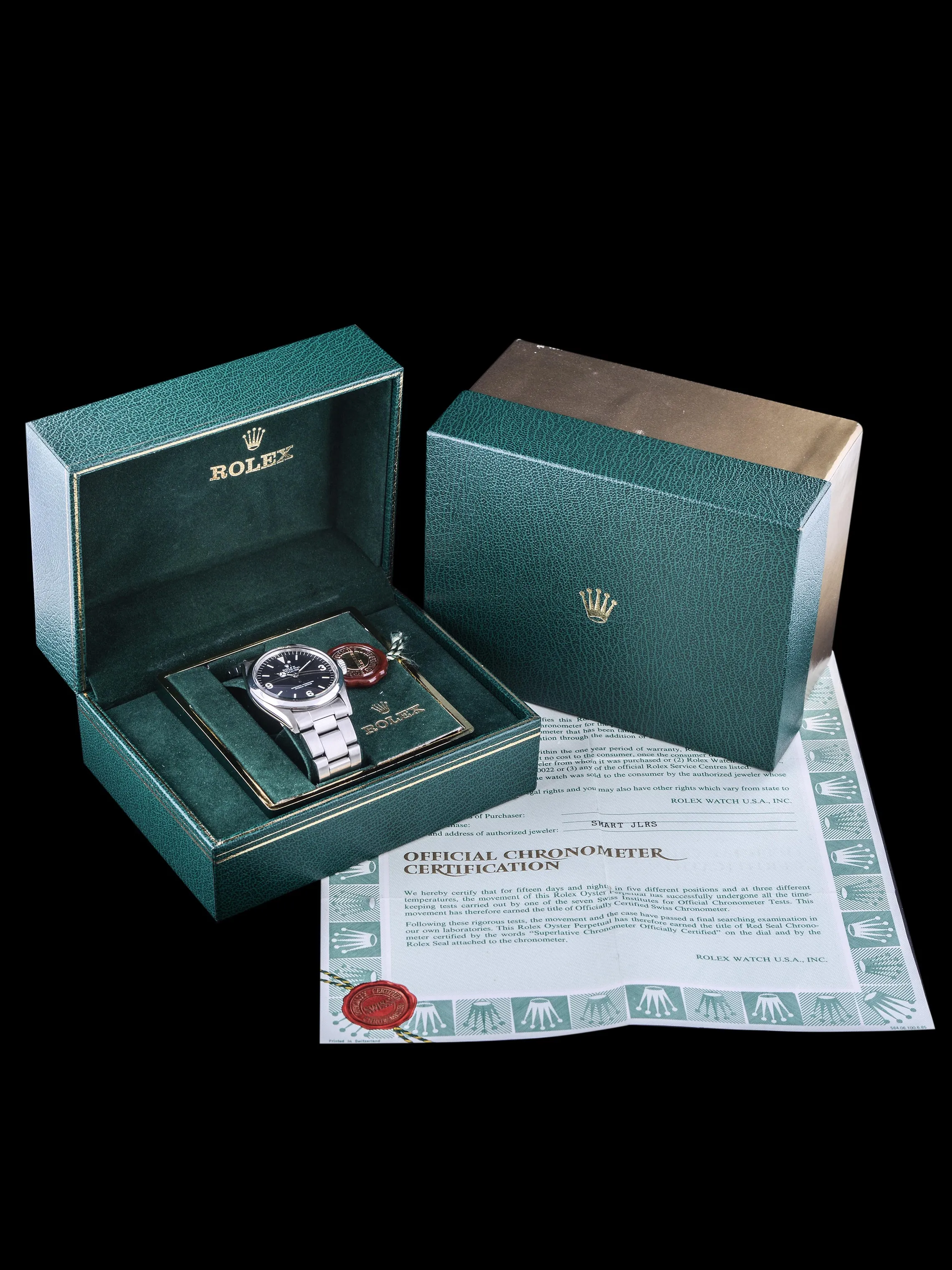 1985 Rolex Explorer I (Ref. 1016) W/ Box & Papers