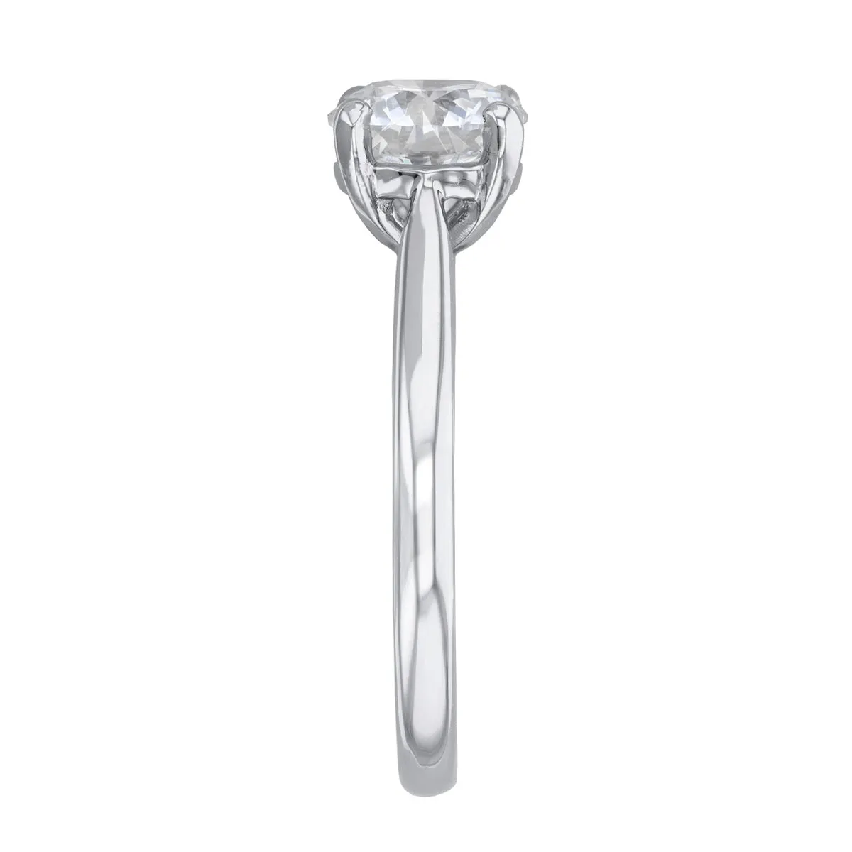 2.00ct Ophelia Round Brilliant Cut Diamond Solitaire Engagement Ring | Platinum