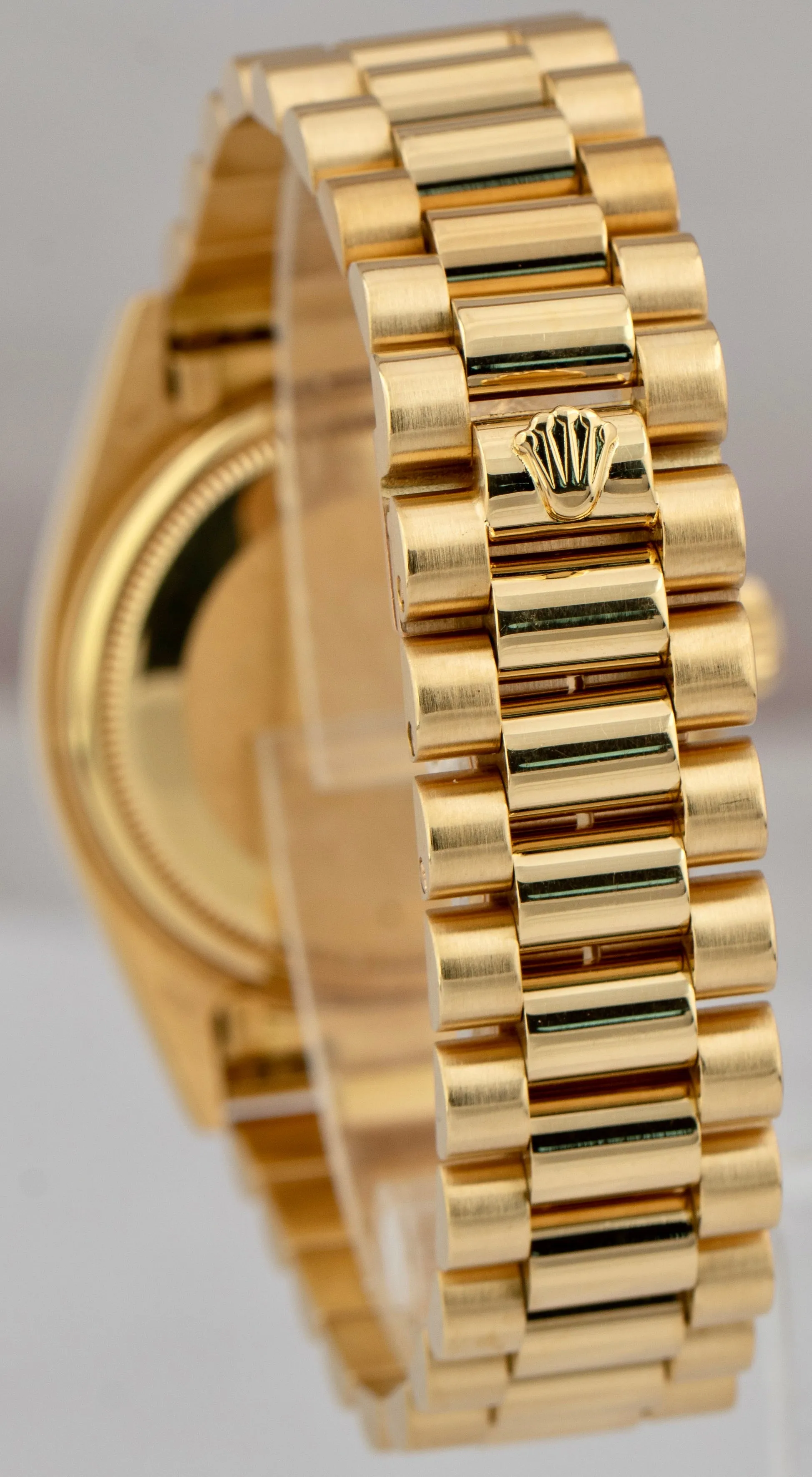 2019 RSC Rolex Day-Date President White Roman 36mm 18K Yellow Gold 18038 Watch