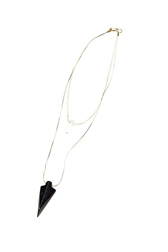 Ace Commune Arrow Layered Necklace