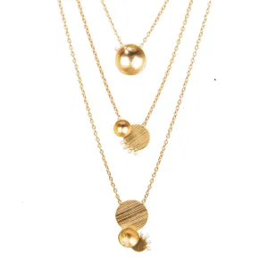 AFEFE LAYERED NECKLACE