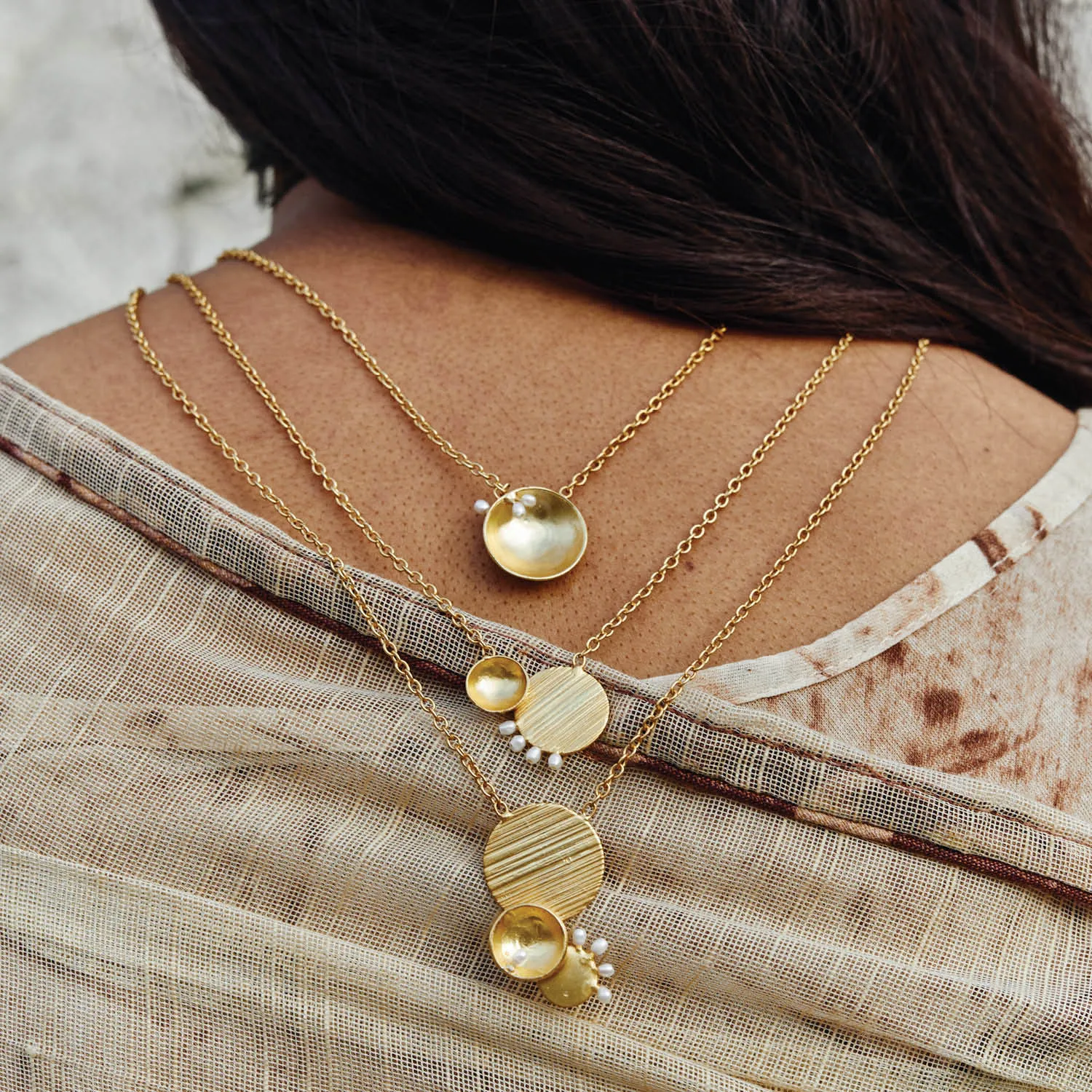 AFEFE LAYERED NECKLACE
