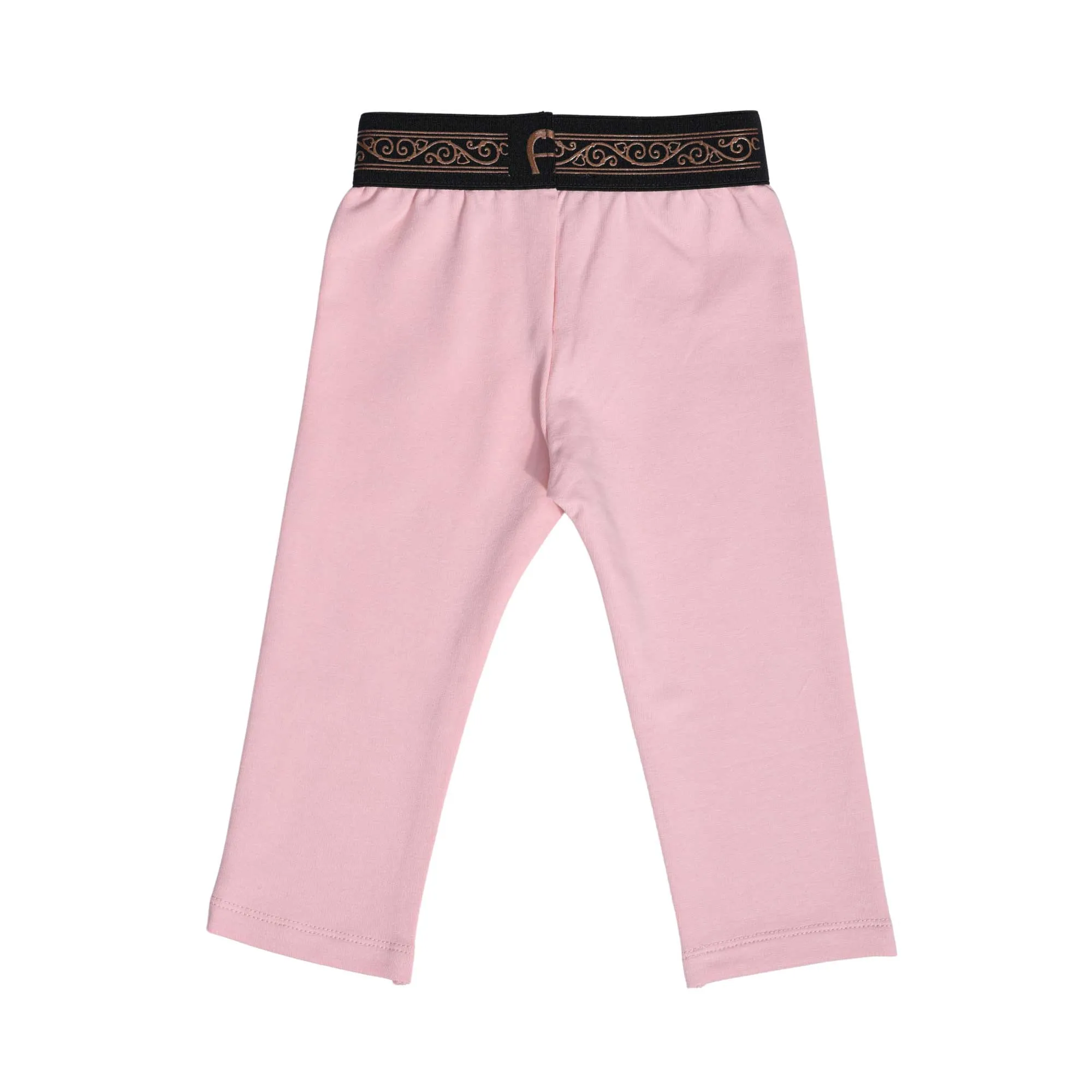 Aigner Kids Baby Girl's White and Pink Set T-Shirt & Leggings