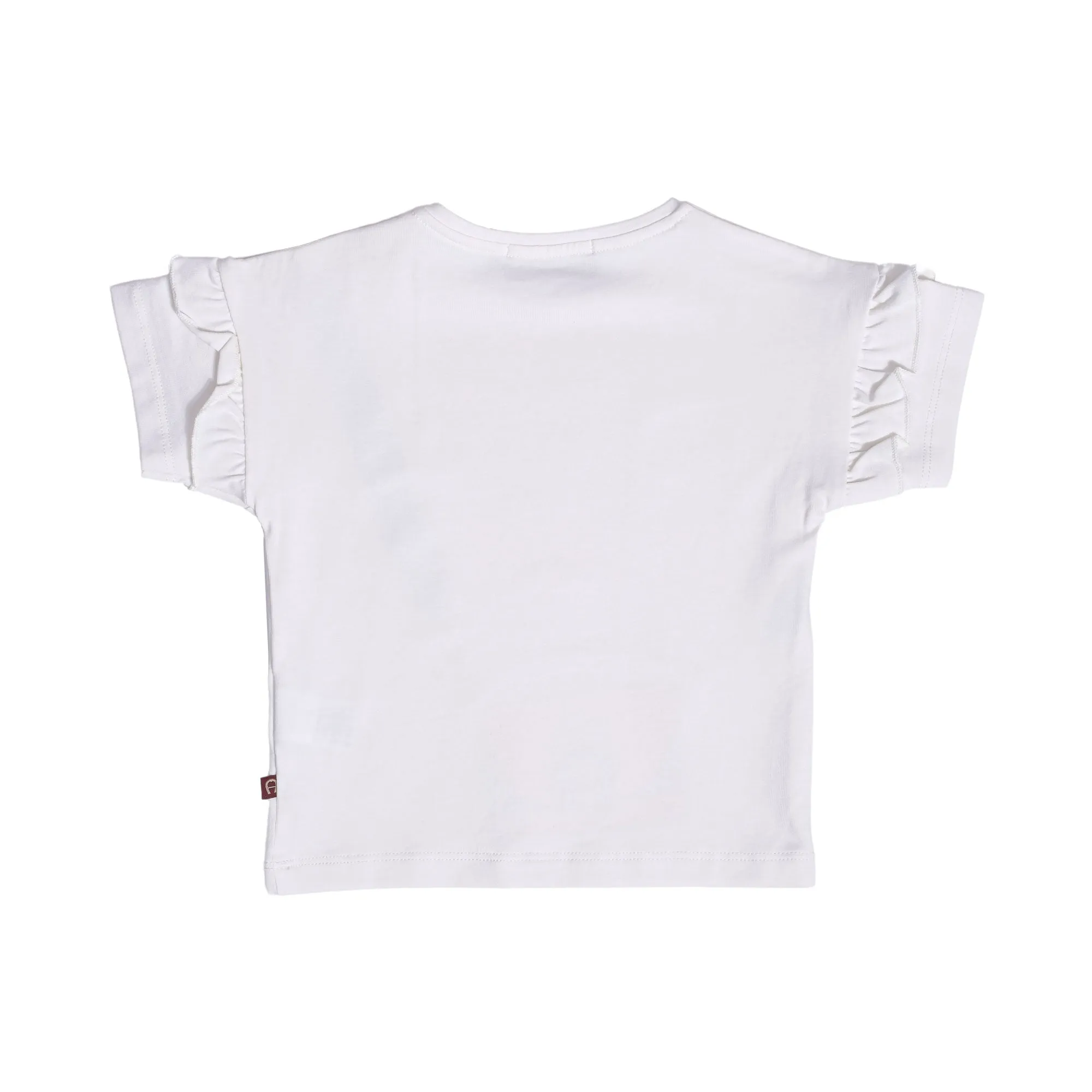 Aigner Kids Baby Girl's White and Pink Set T-Shirt & Leggings