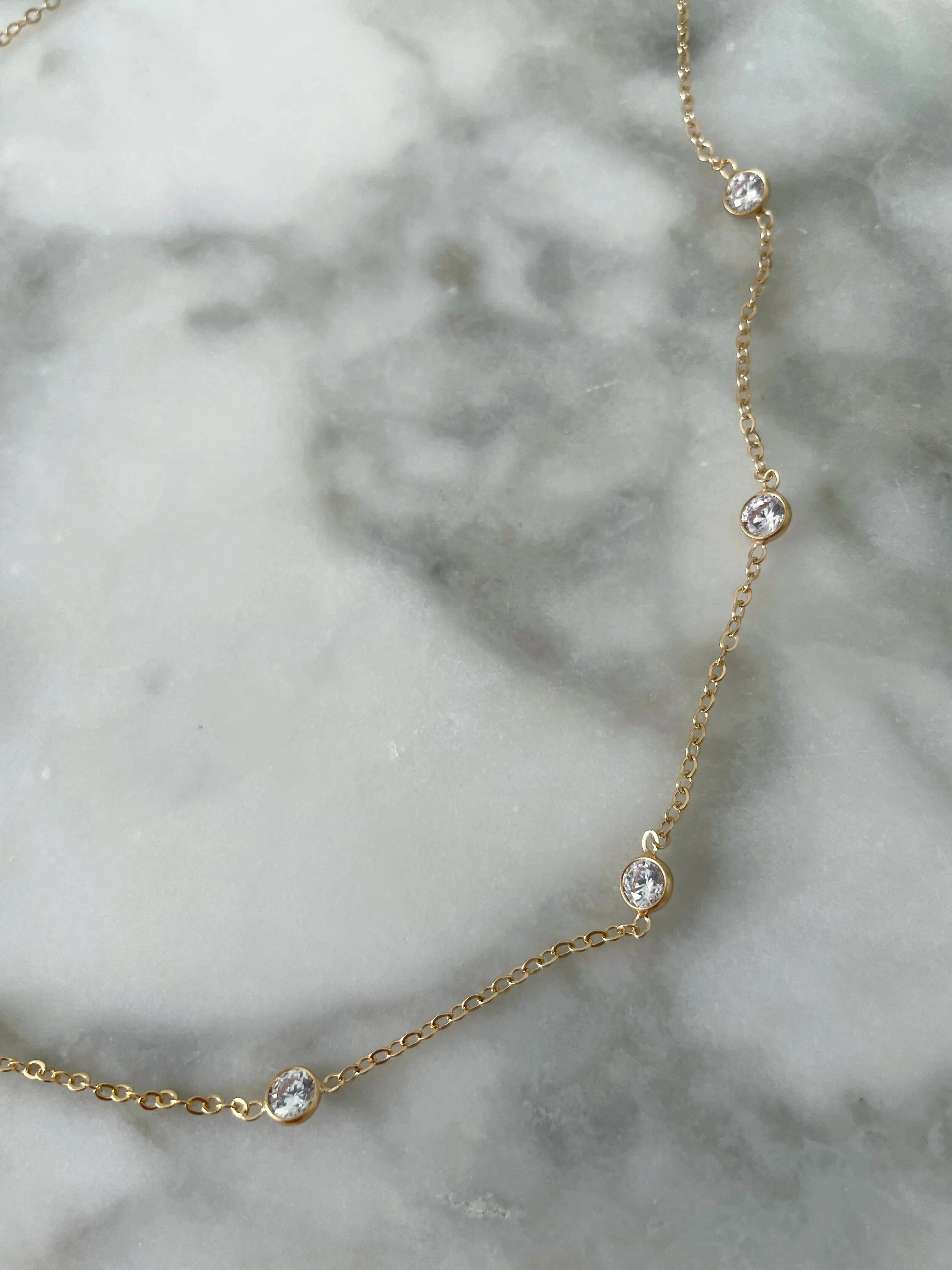 Alexandra Gioia Lexie Gold Filled Necklace
