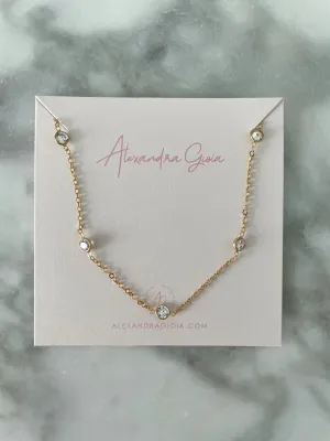 Alexandra Gioia Lexie Gold Filled Necklace