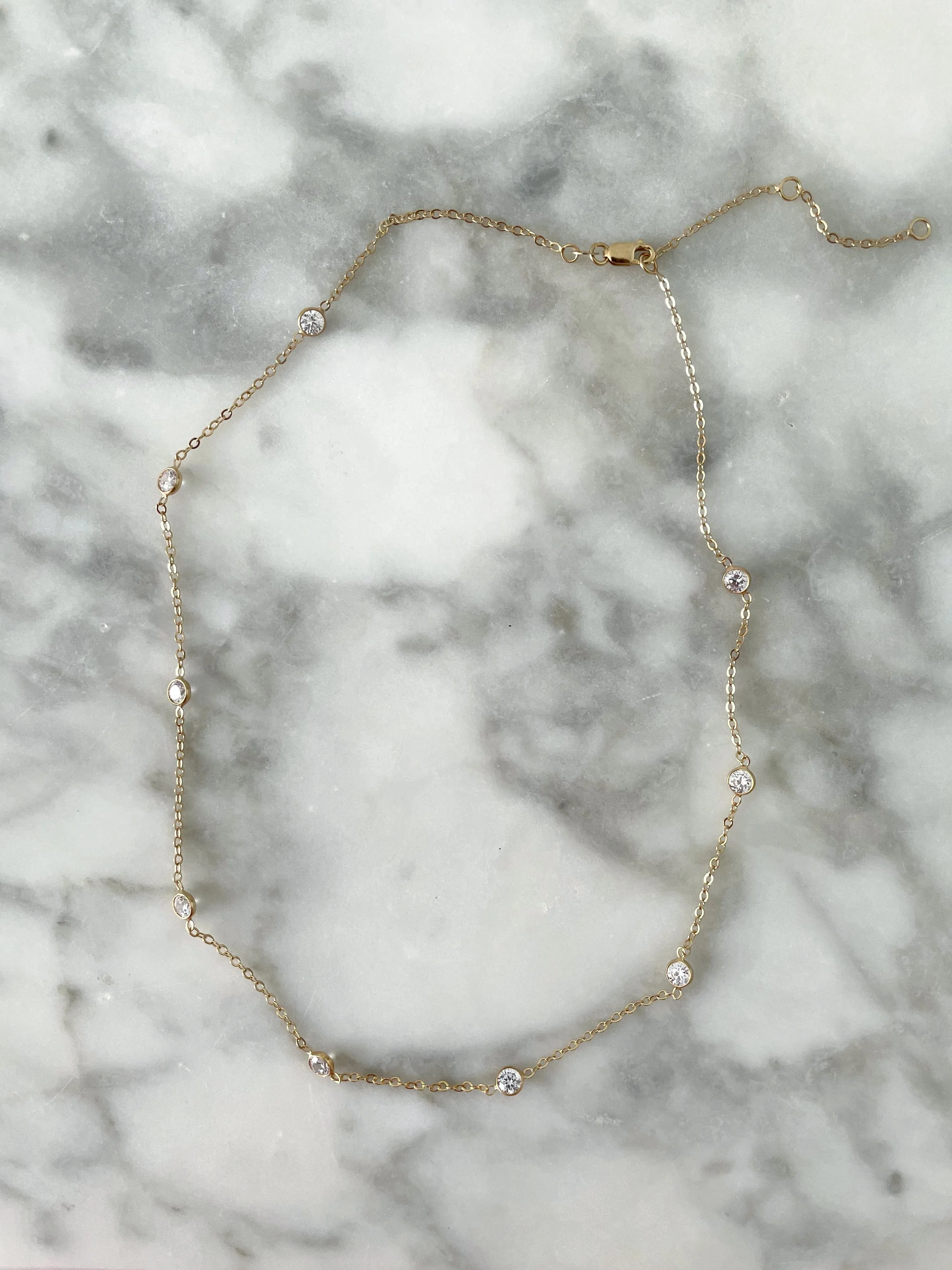 Alexandra Gioia Lexie Gold Filled Necklace