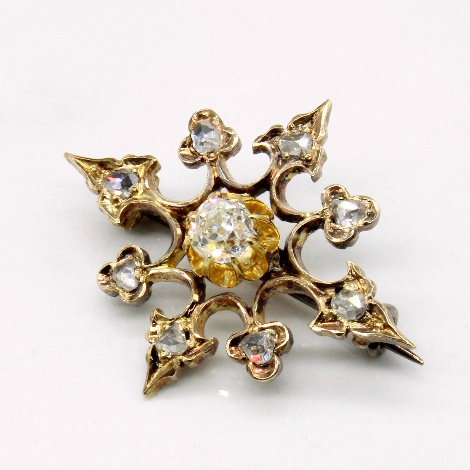 Antique Diamond Brooch | 0.55ctw |