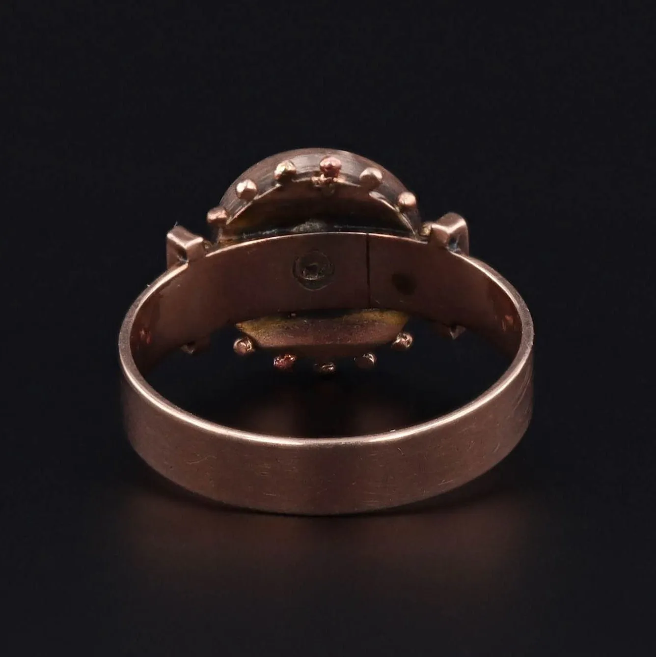 Antique Turquoise Ring | Turquoise & Diamond Ring