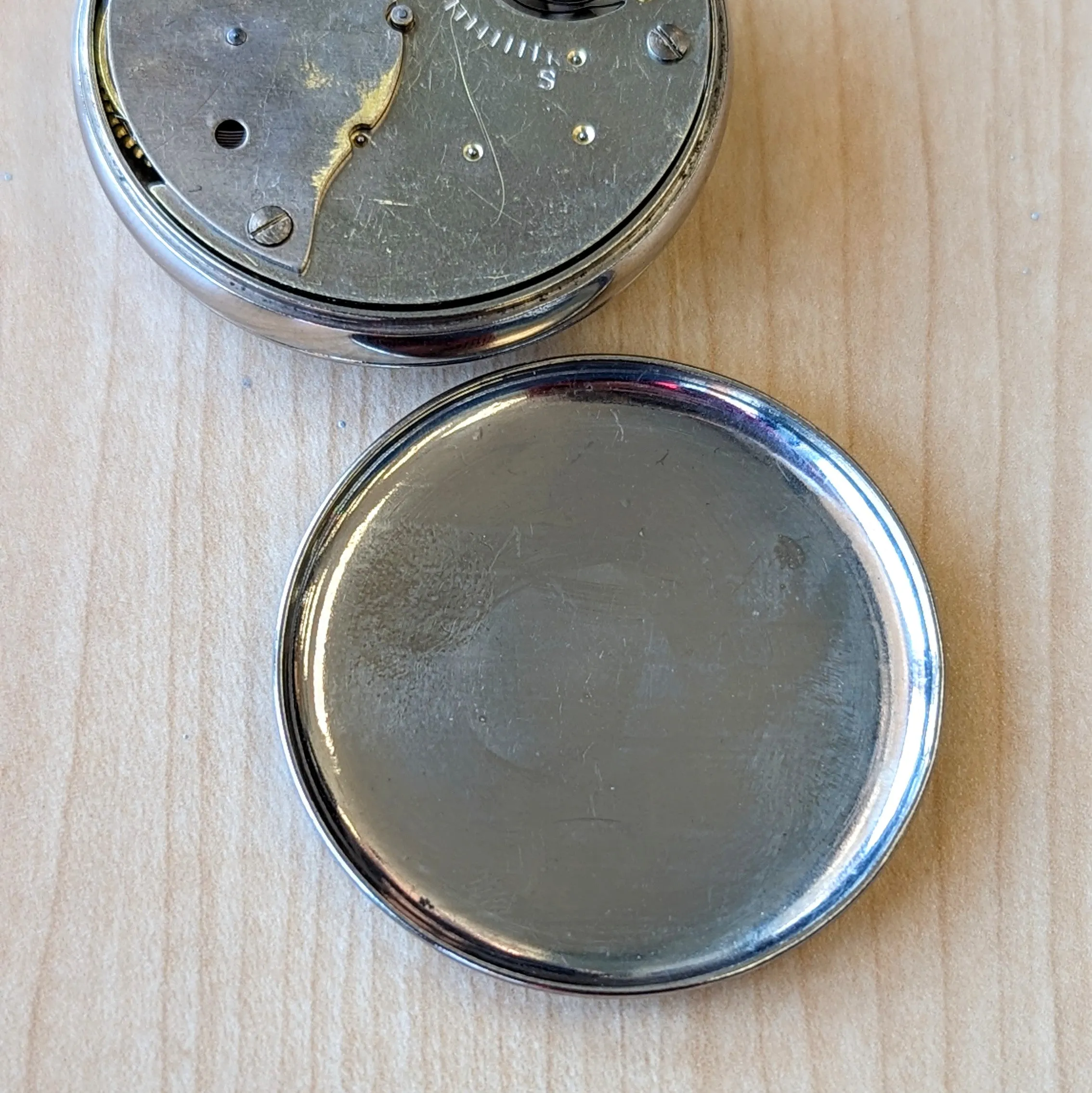 Art Deco NEW HAVEN Tip-Top Pocket Watch 16s U.S.A. Made Manual Wind Timepiece