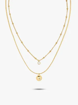 Ball Layered Necklaces
