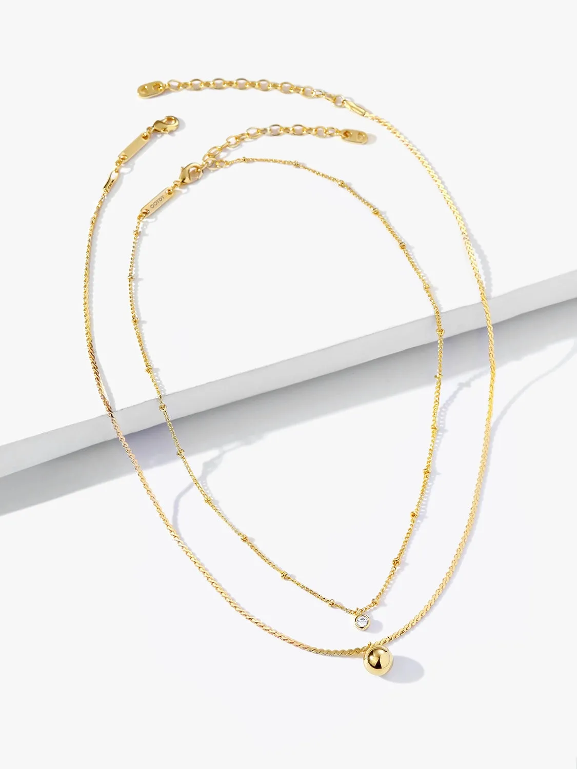 Ball Layered Necklaces