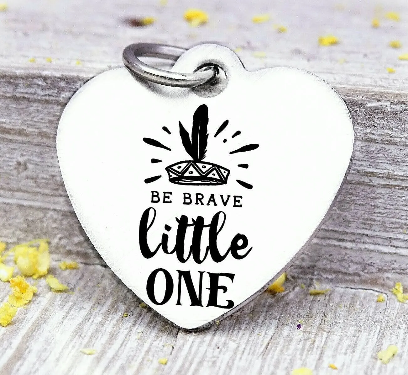 Be Brave little one, arrow charm, boho, wild and free charm, wild, charm, Steel charm 20mm very high quality..Perfect for DIY projects