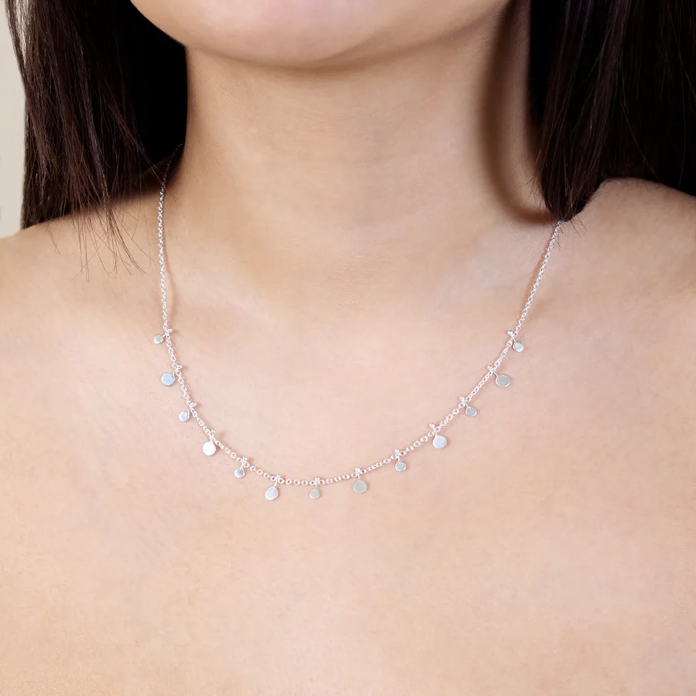 Be the Light Necklace in Silver - 18-20" L | Available to Ship March 14, 2025