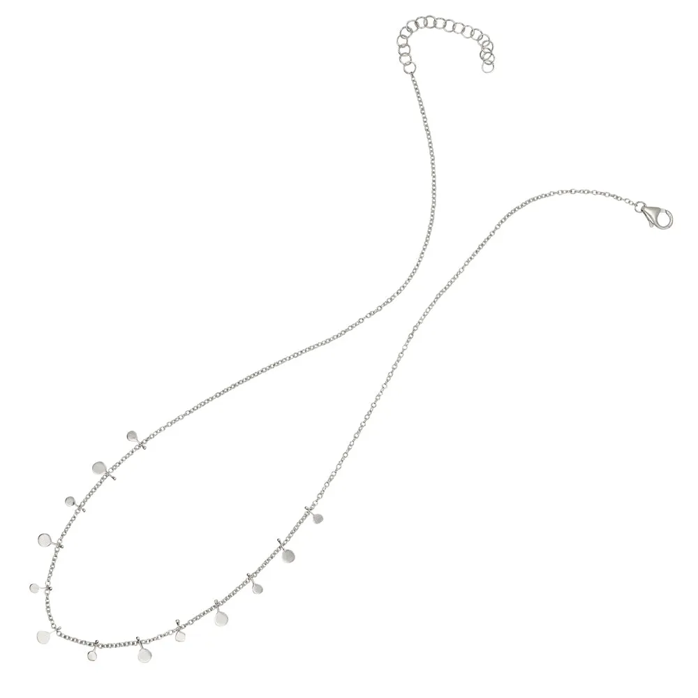 Be the Light Necklace in Silver - 18-20" L | Available to Ship March 14, 2025