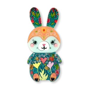 Bella the bunny 🐰 - brooch