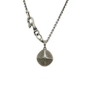 Beveled Coin Necklace
