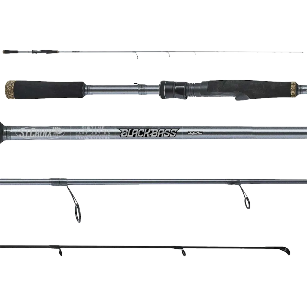 Black Bass Spinning Rod (With Variants)